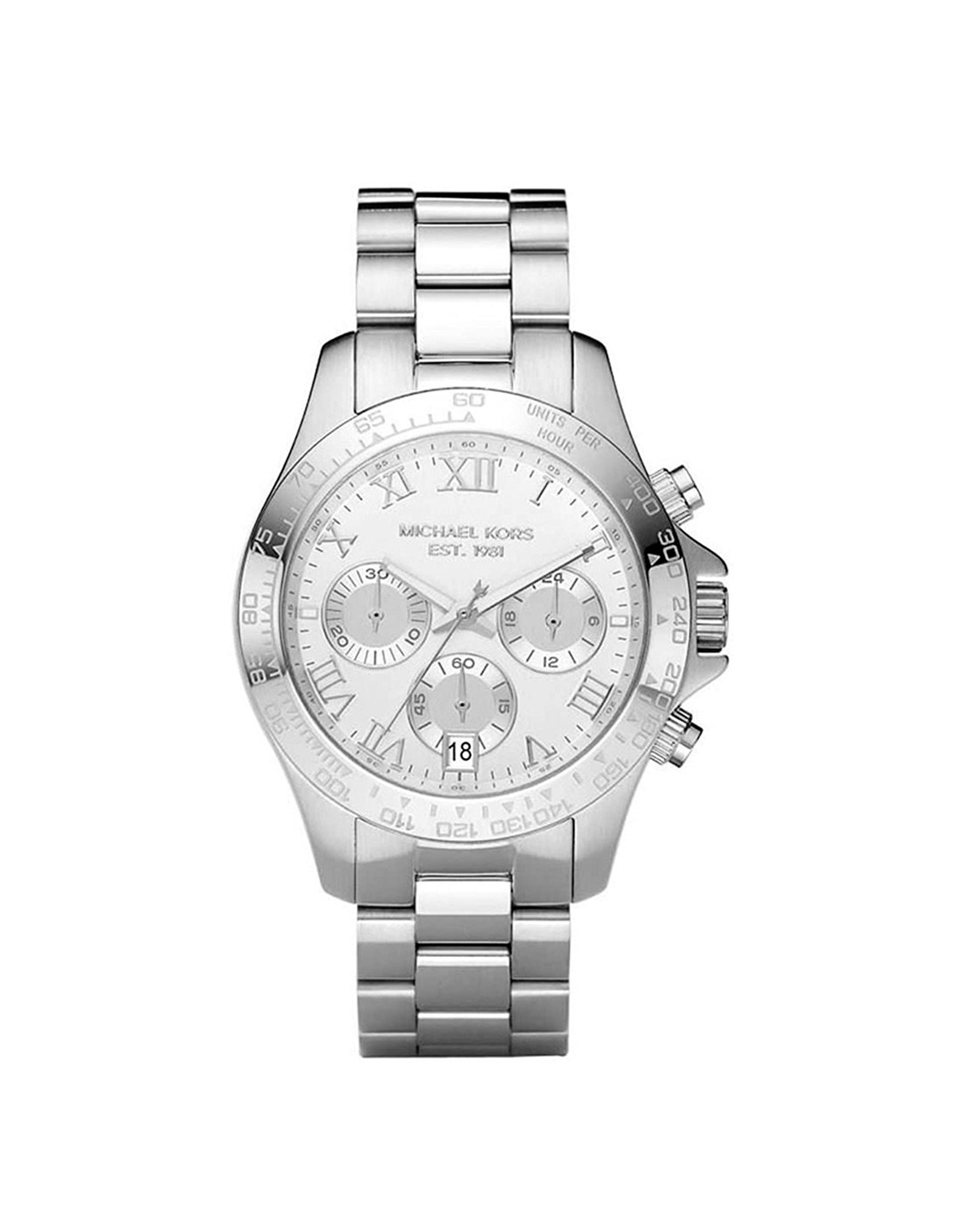 MK5454 Michael Kors Layton Silver Watch