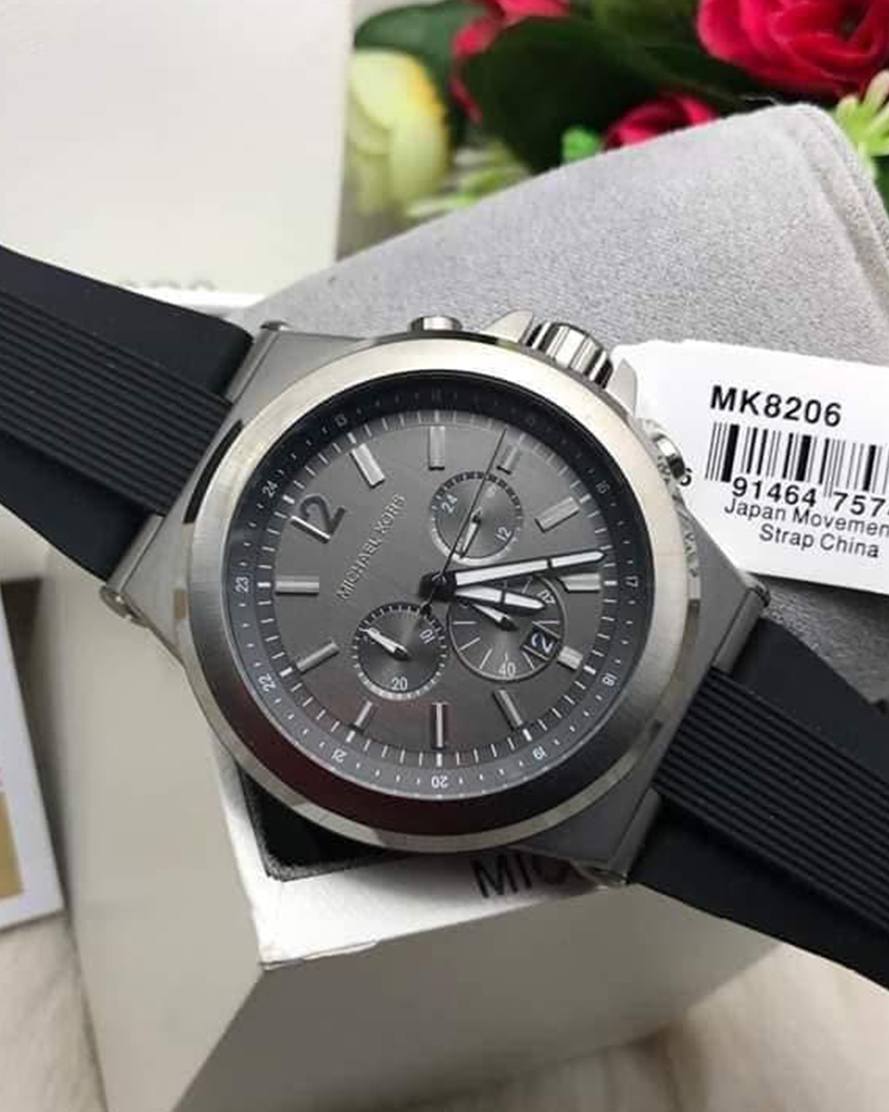 MK8206 Gunmetal Watch