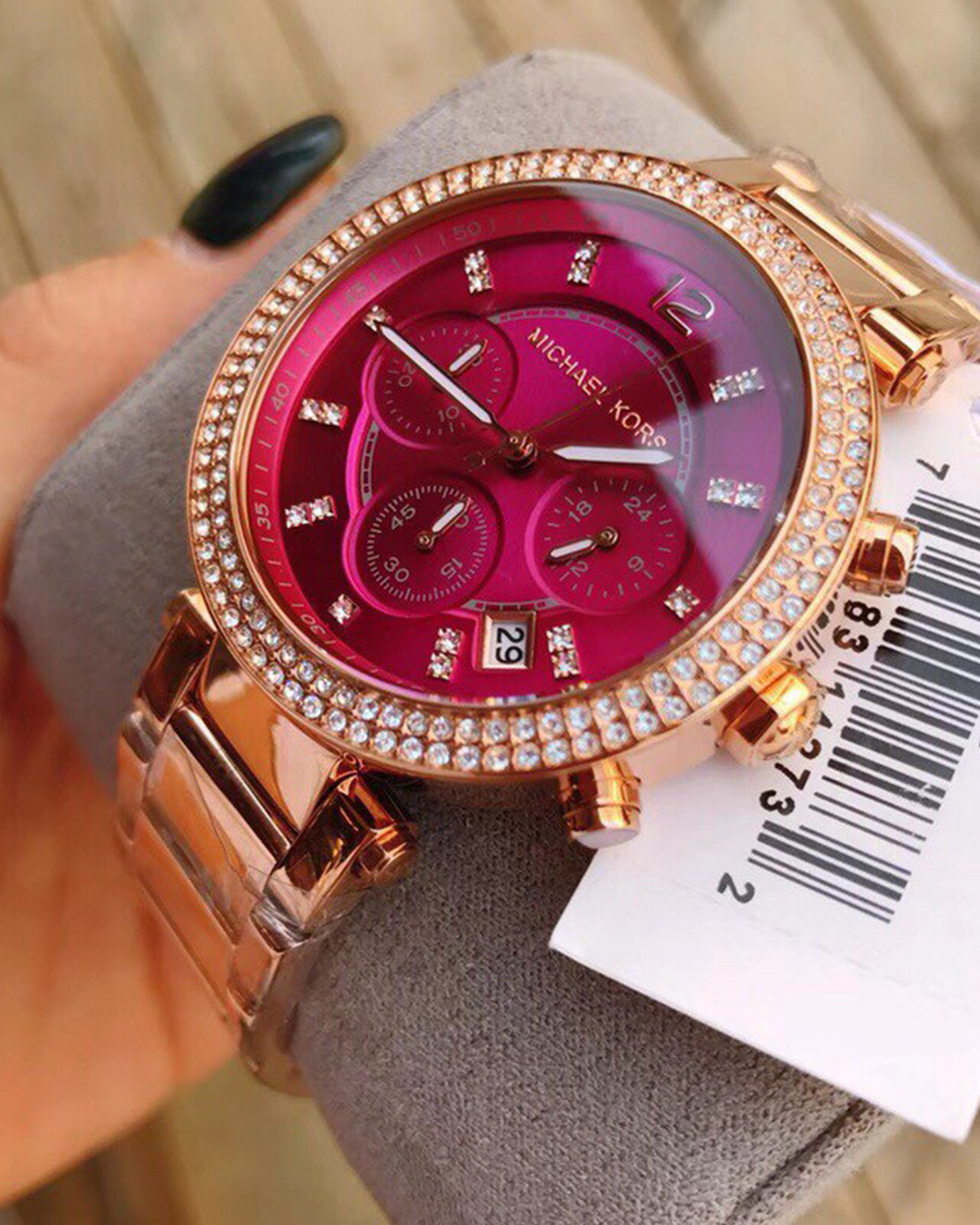 MK6417 Parker Plum Ladies Watch