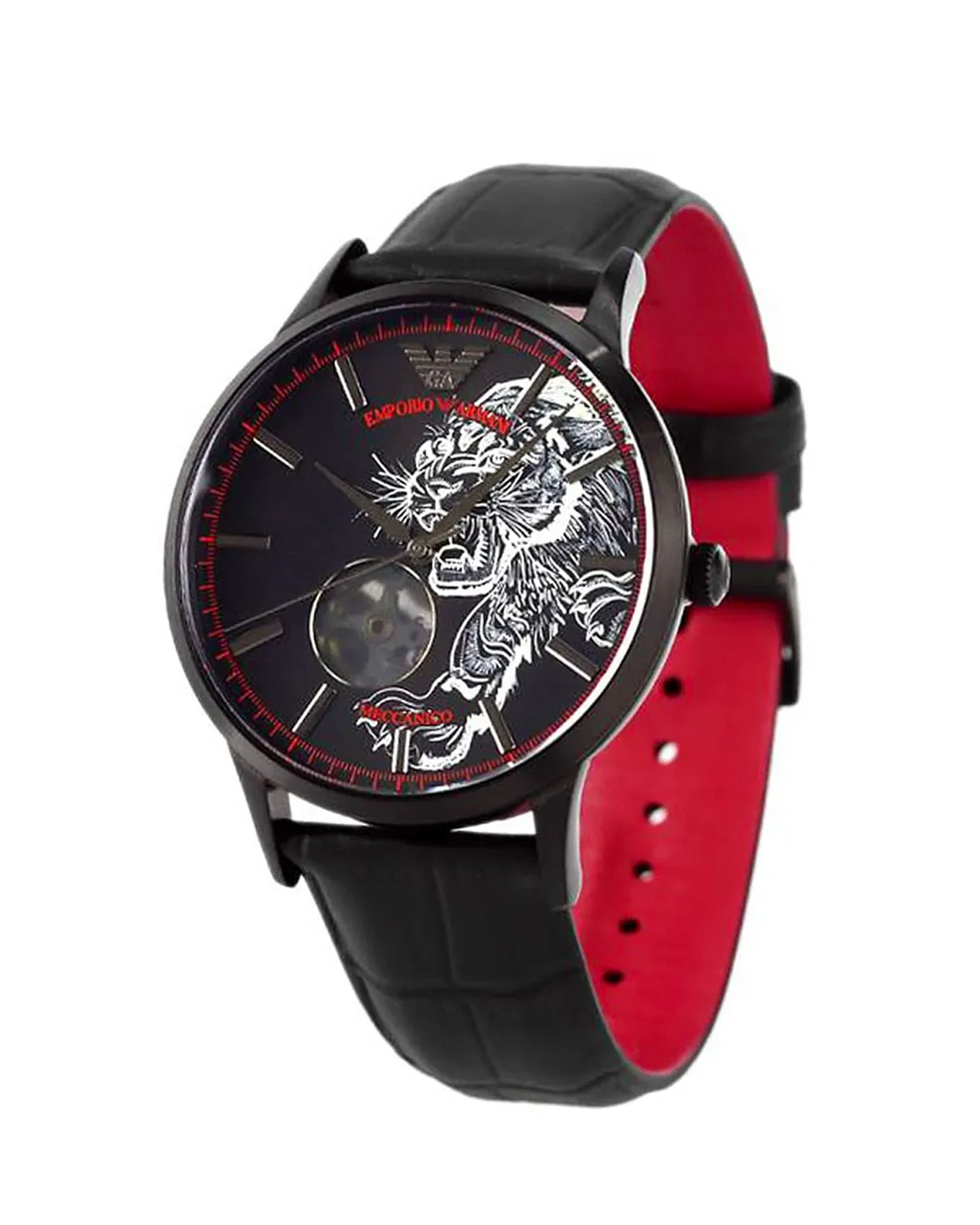 AR60046 Emporio Armani Meccanico Skeleton Watch