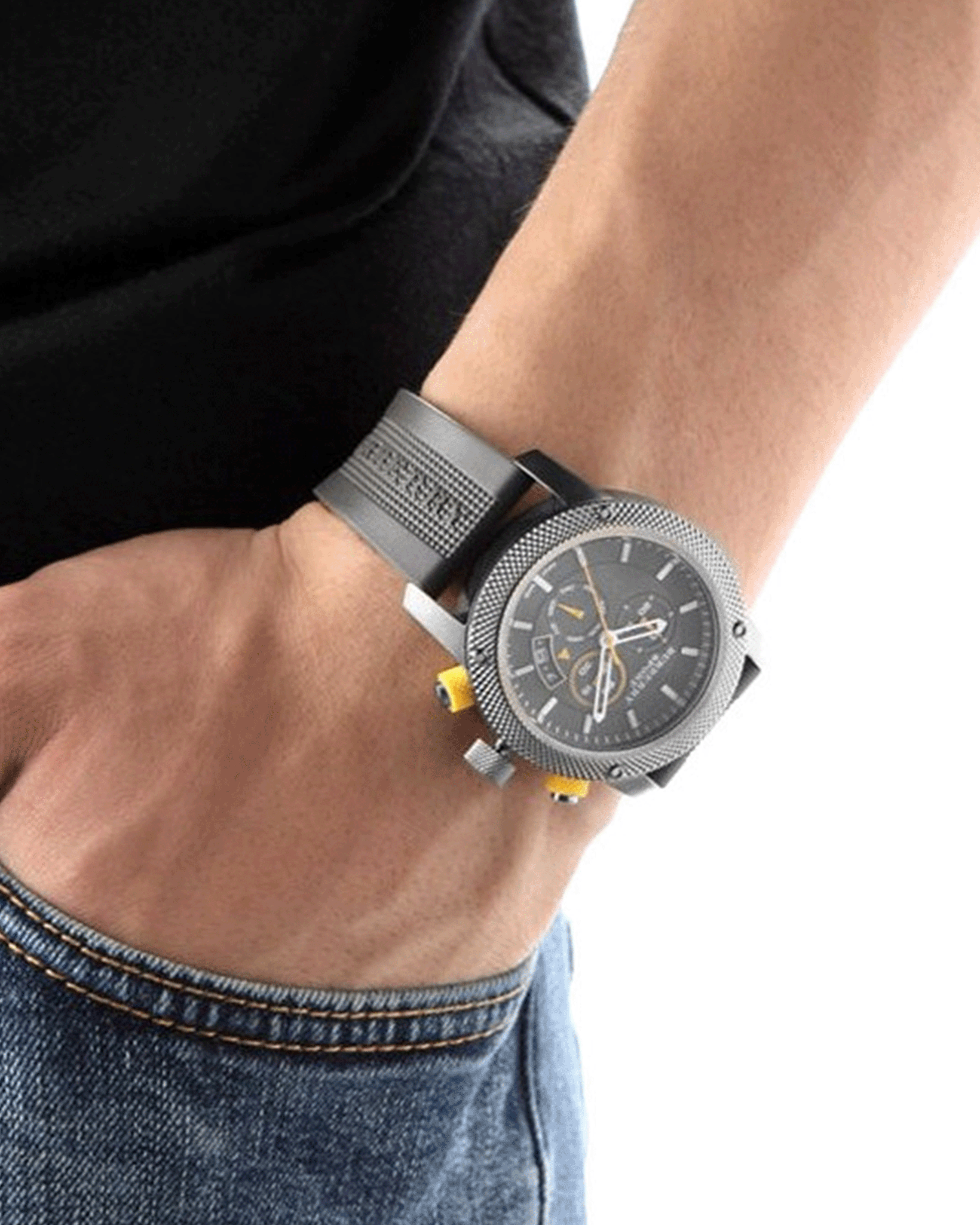 BU7713 Silicon Strap Watch