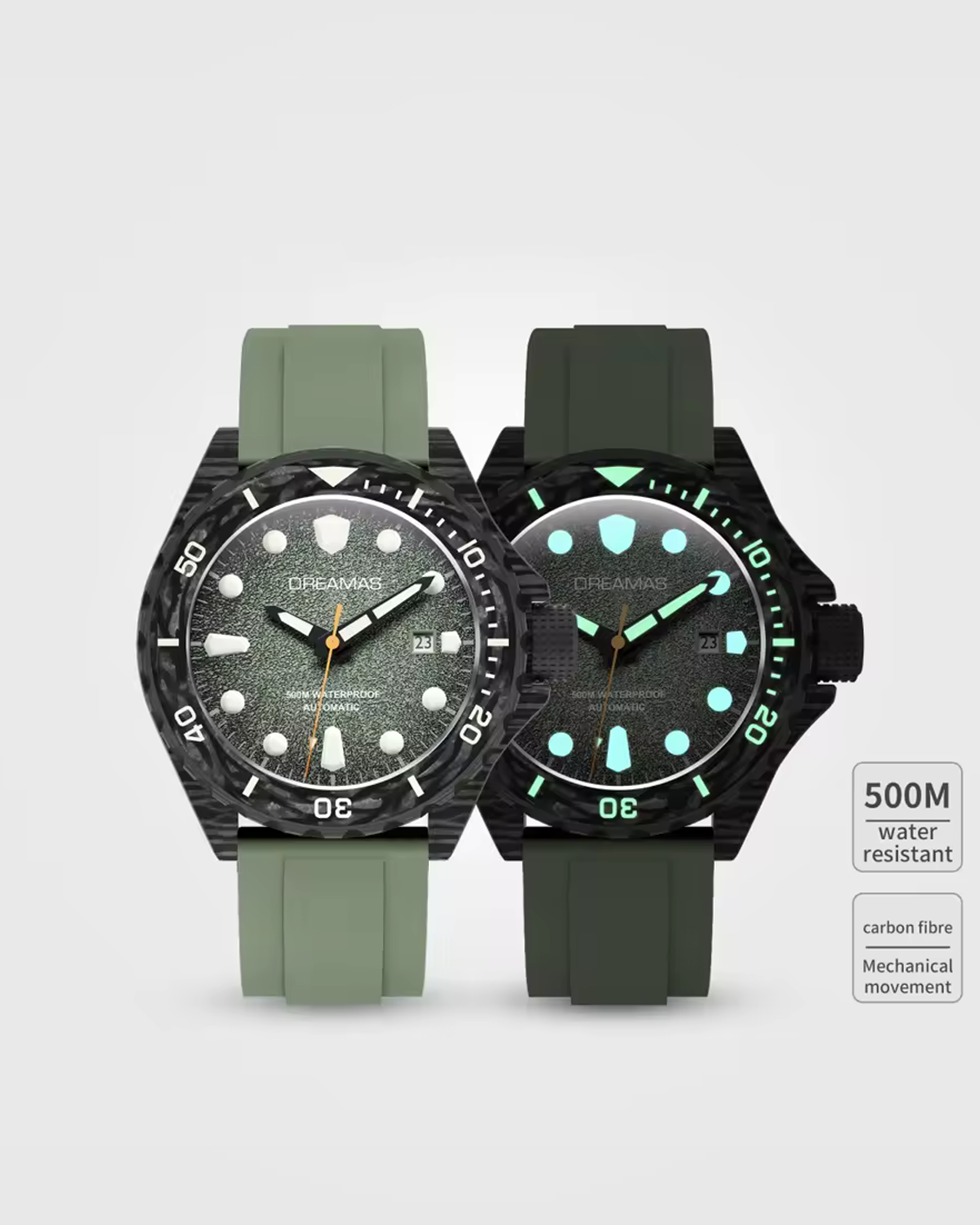 D0390G1 DREAMAS Automatic Dive Watch