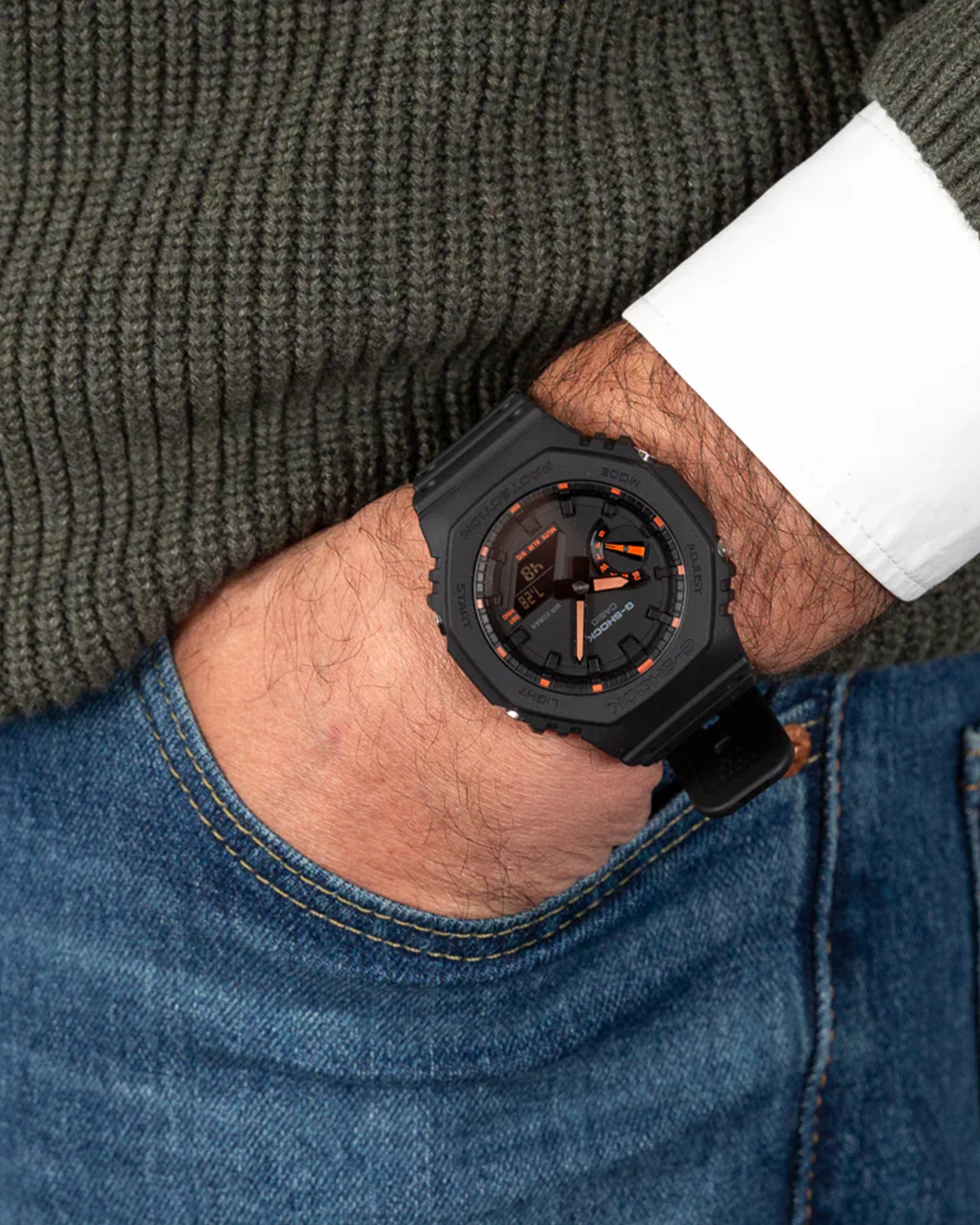 GA-2100-1A4 Analog-Digital Watch