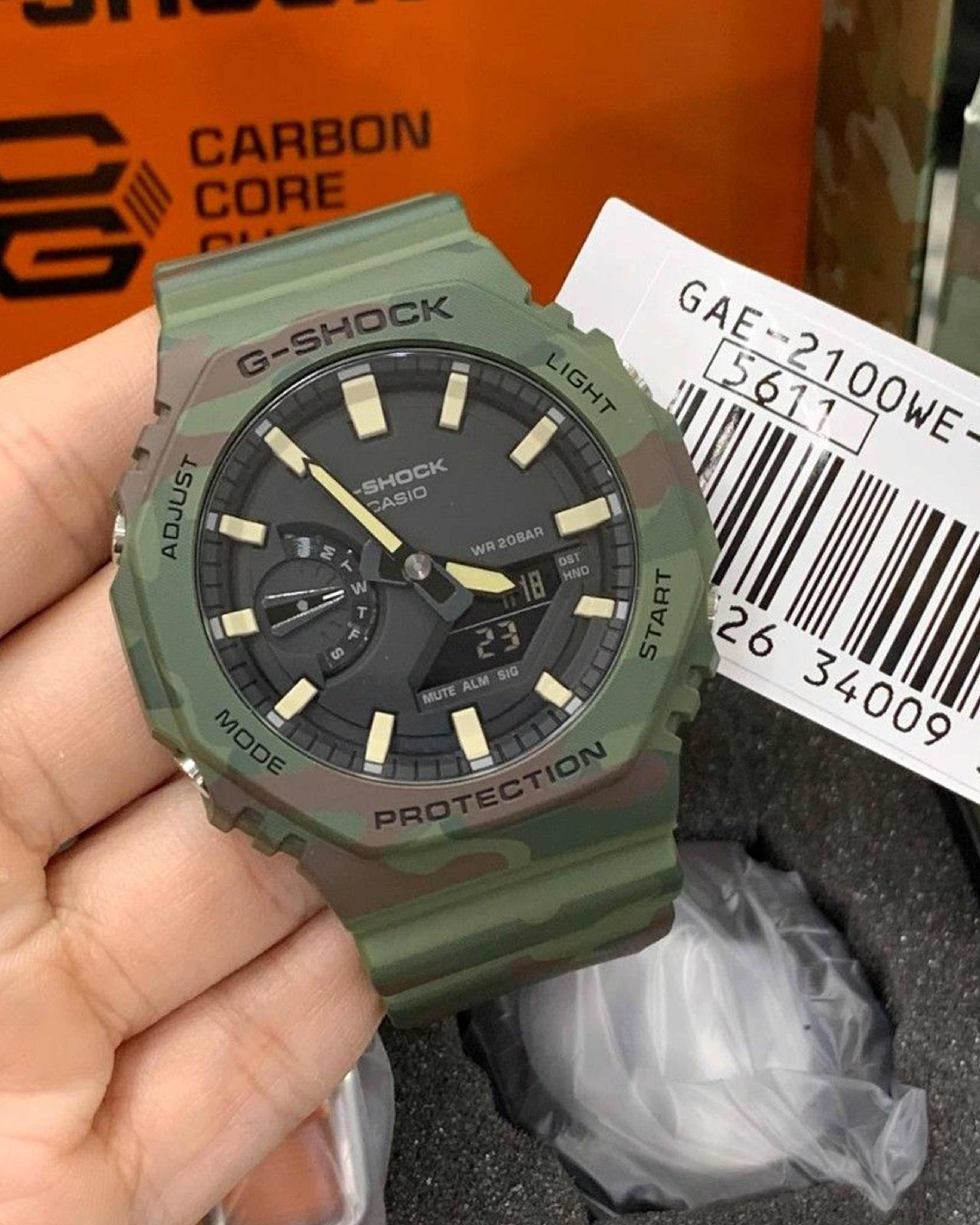 GAE-2100WE-3A Analog-Digital Watch