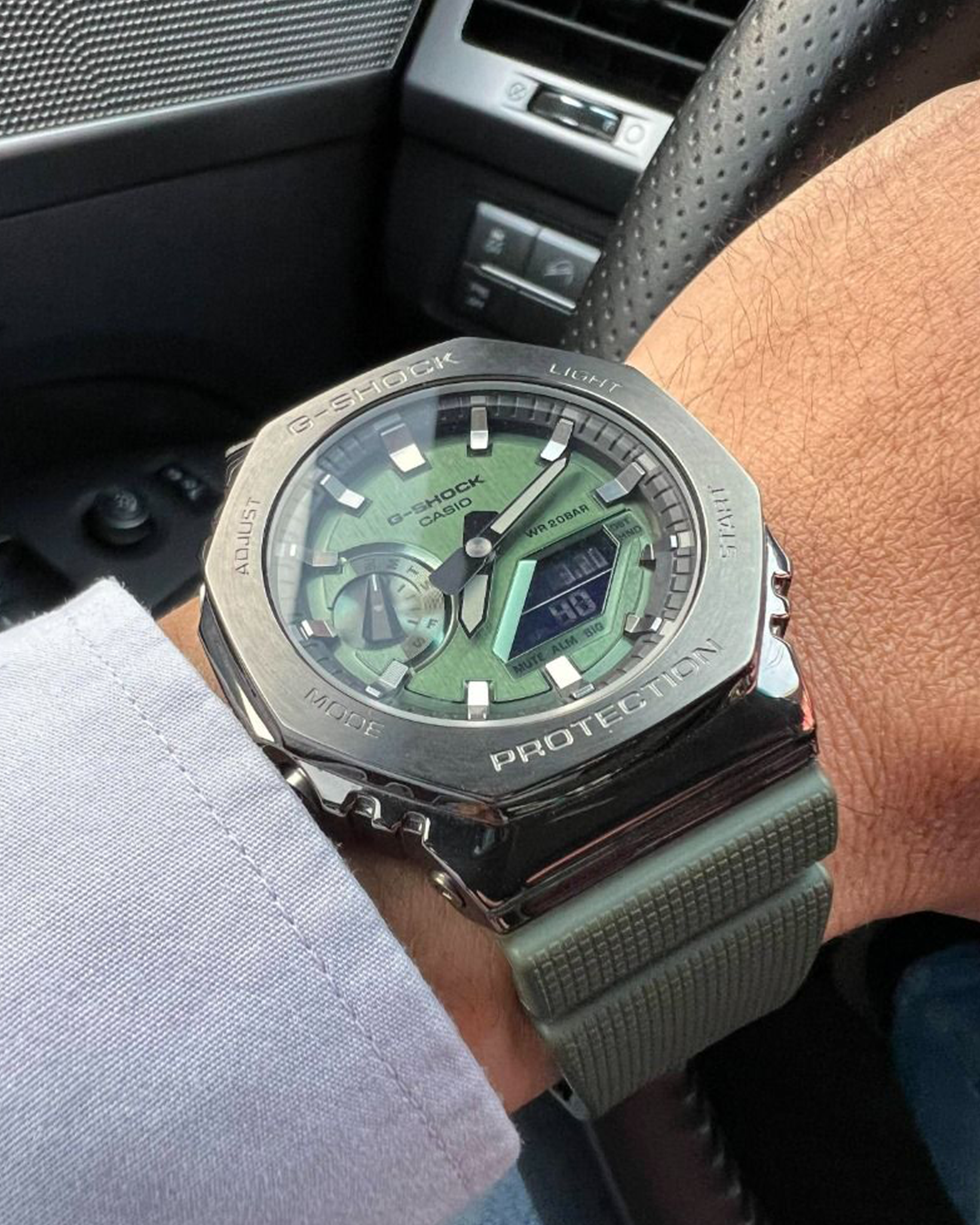 GM-2100B-3A G-Steel Watch