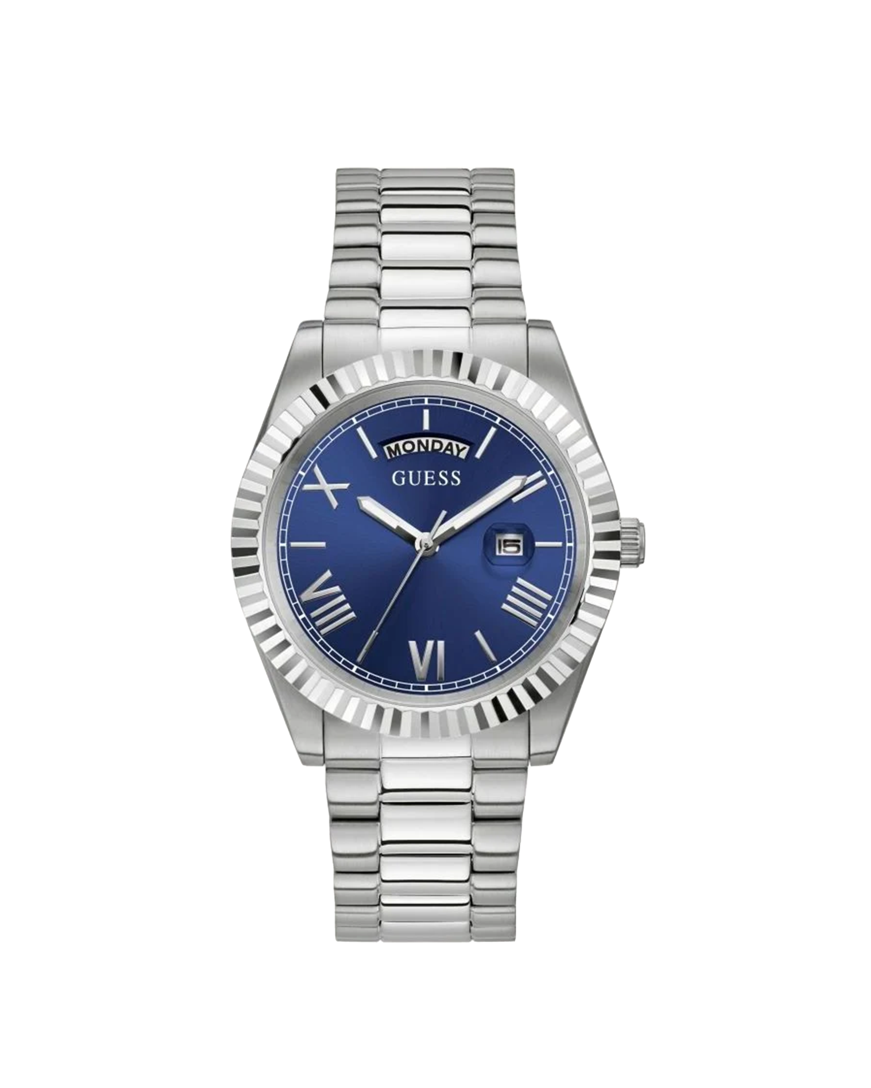 GW0265G7 Silver Tone Watch
