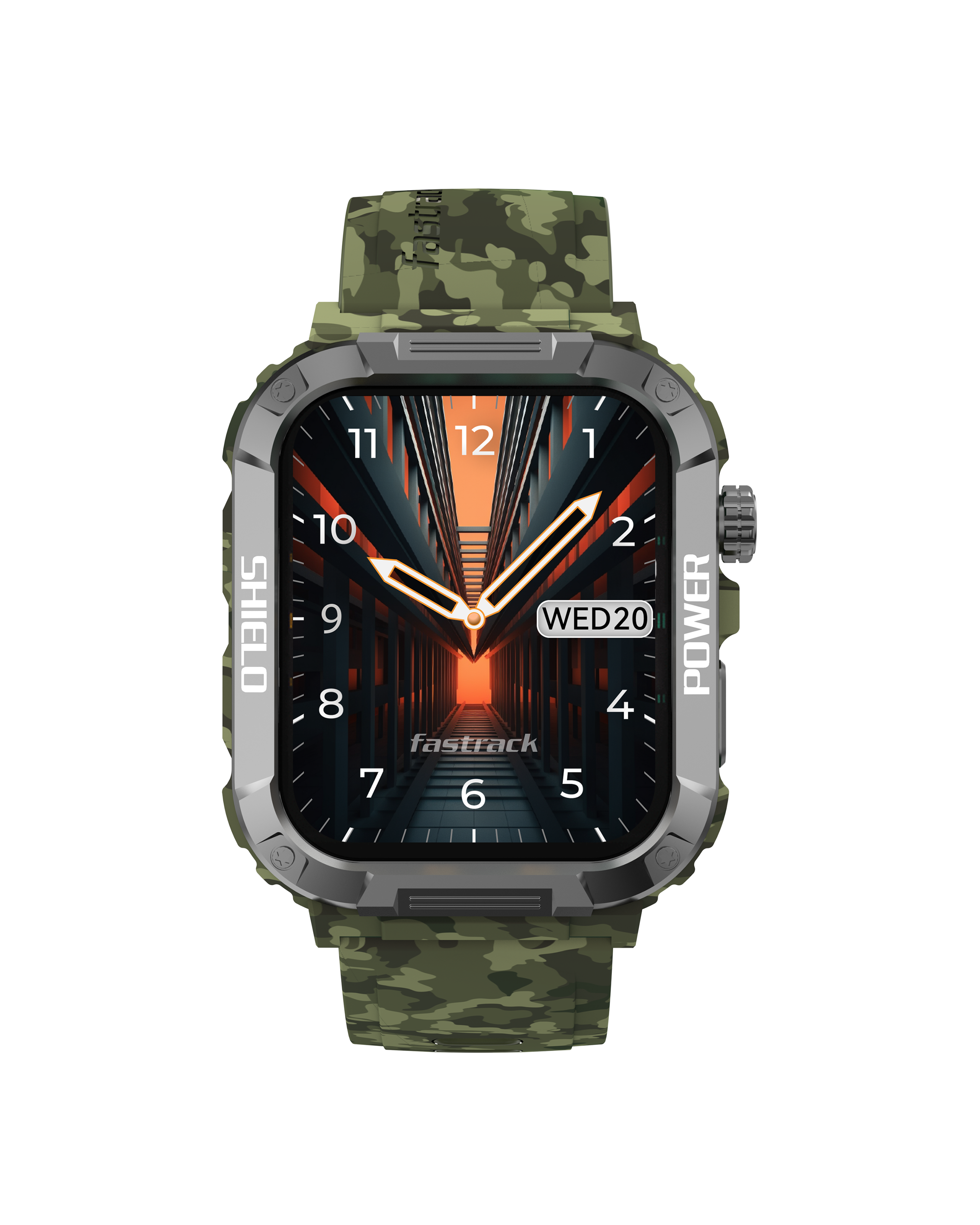 S06 - Camo Green Smart Watch