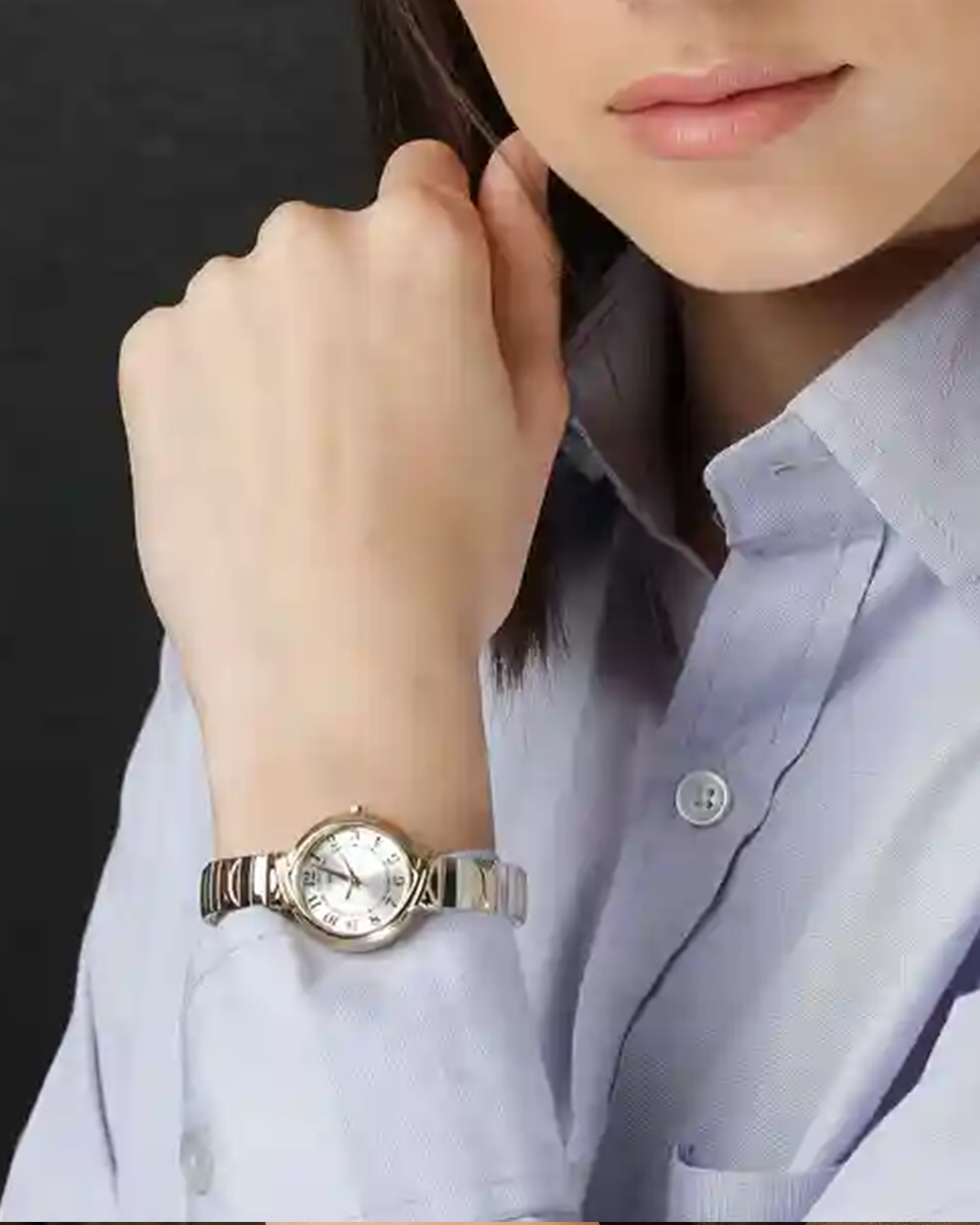 T2N979 Sierra Street Two Tone Watch
