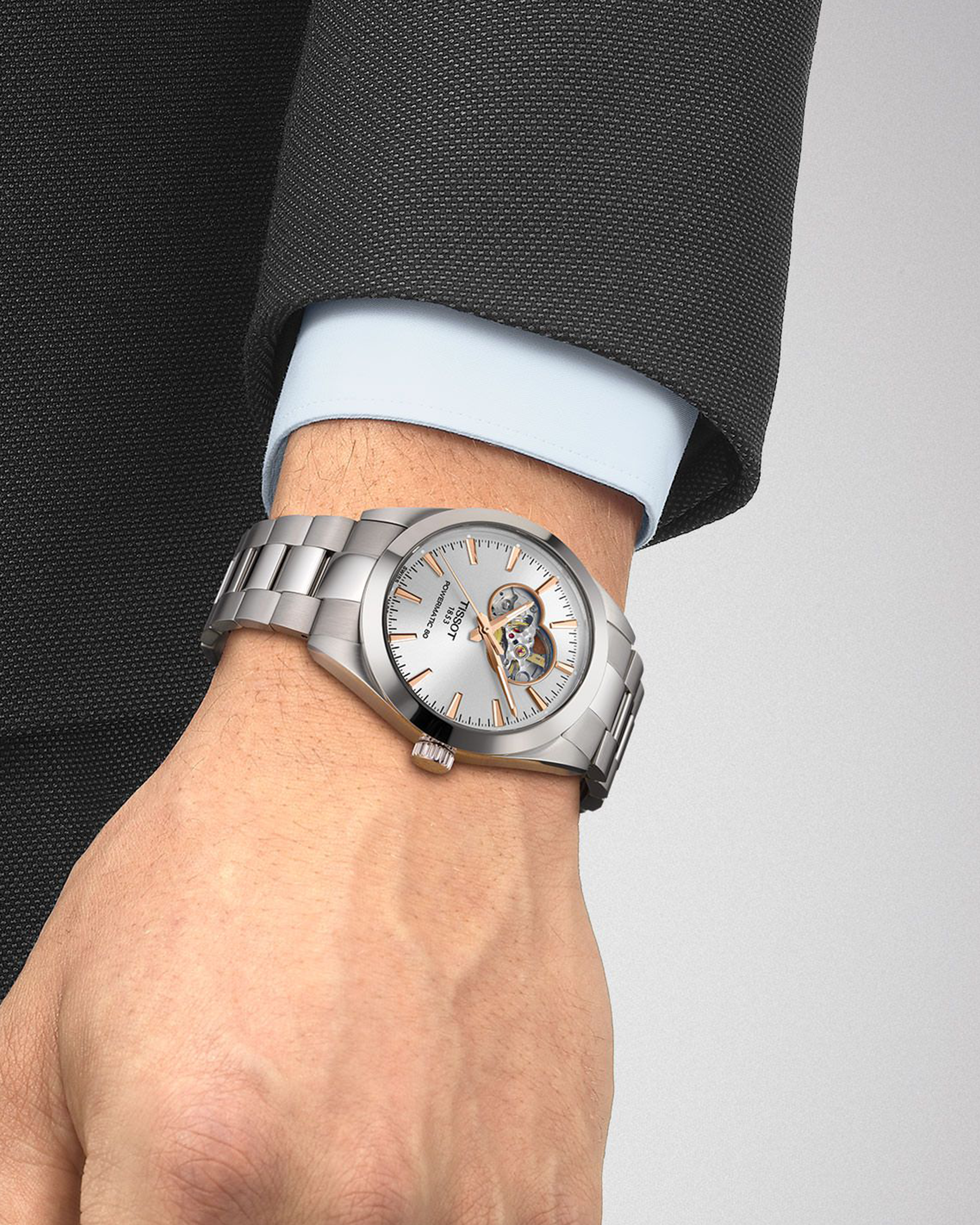 T127.407.11.031.01 Tissot Gentleman Powermatic 80 Watch