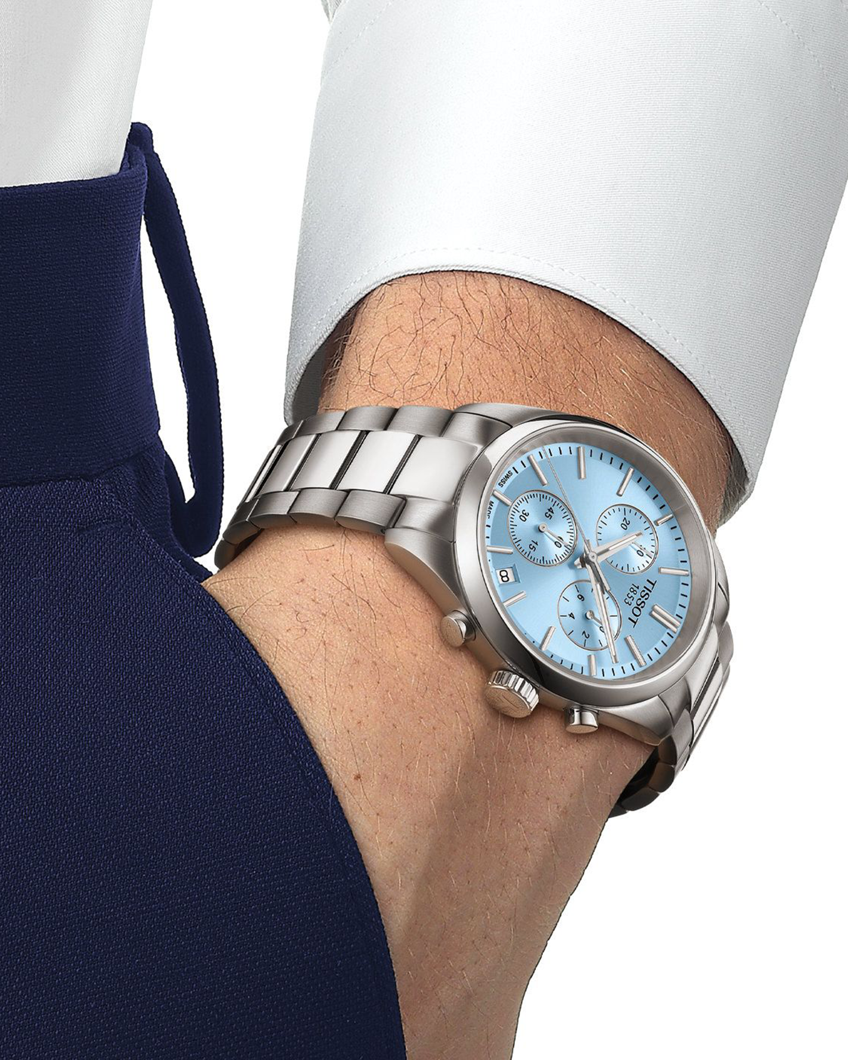 T150.417.11.351.00 Tissot PR 100 Chronograph Watch