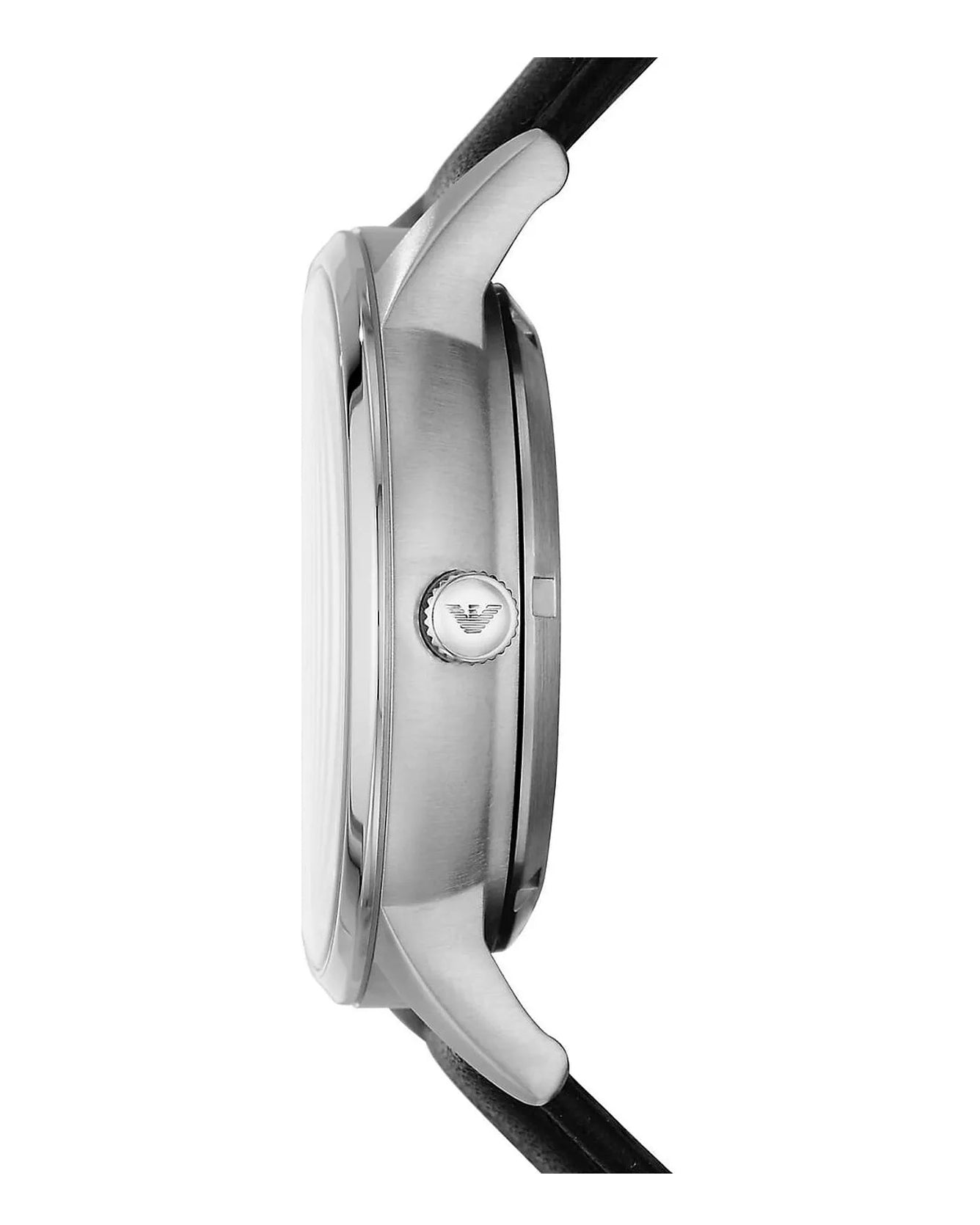 AR60038 Emporio Armani Round Black Men Watch