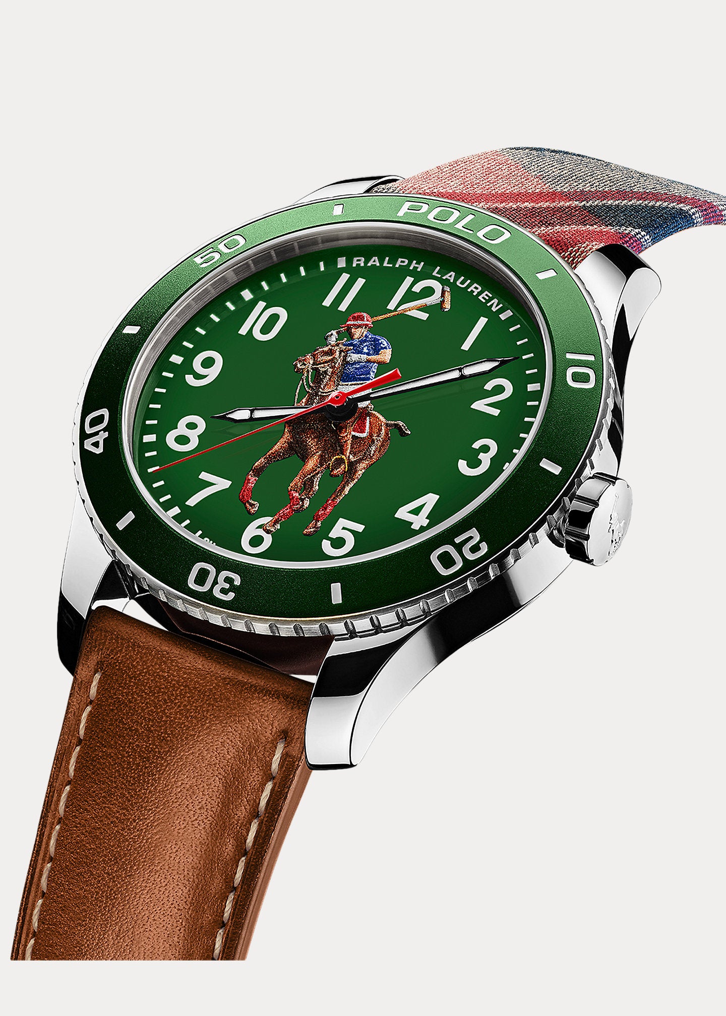 Polo Watch Green Dial - 557276