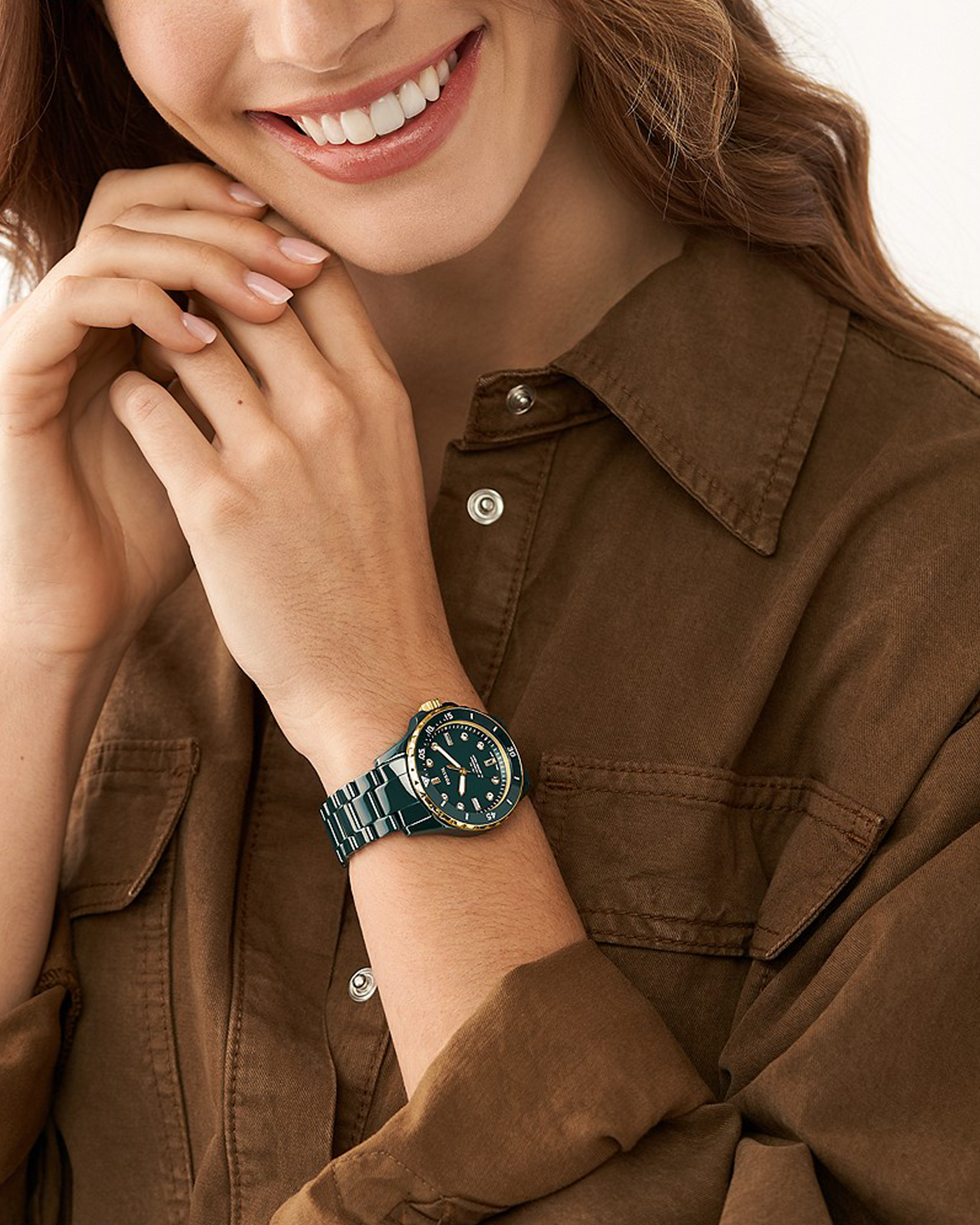 CE1124 FB-01 Ceramic Watch