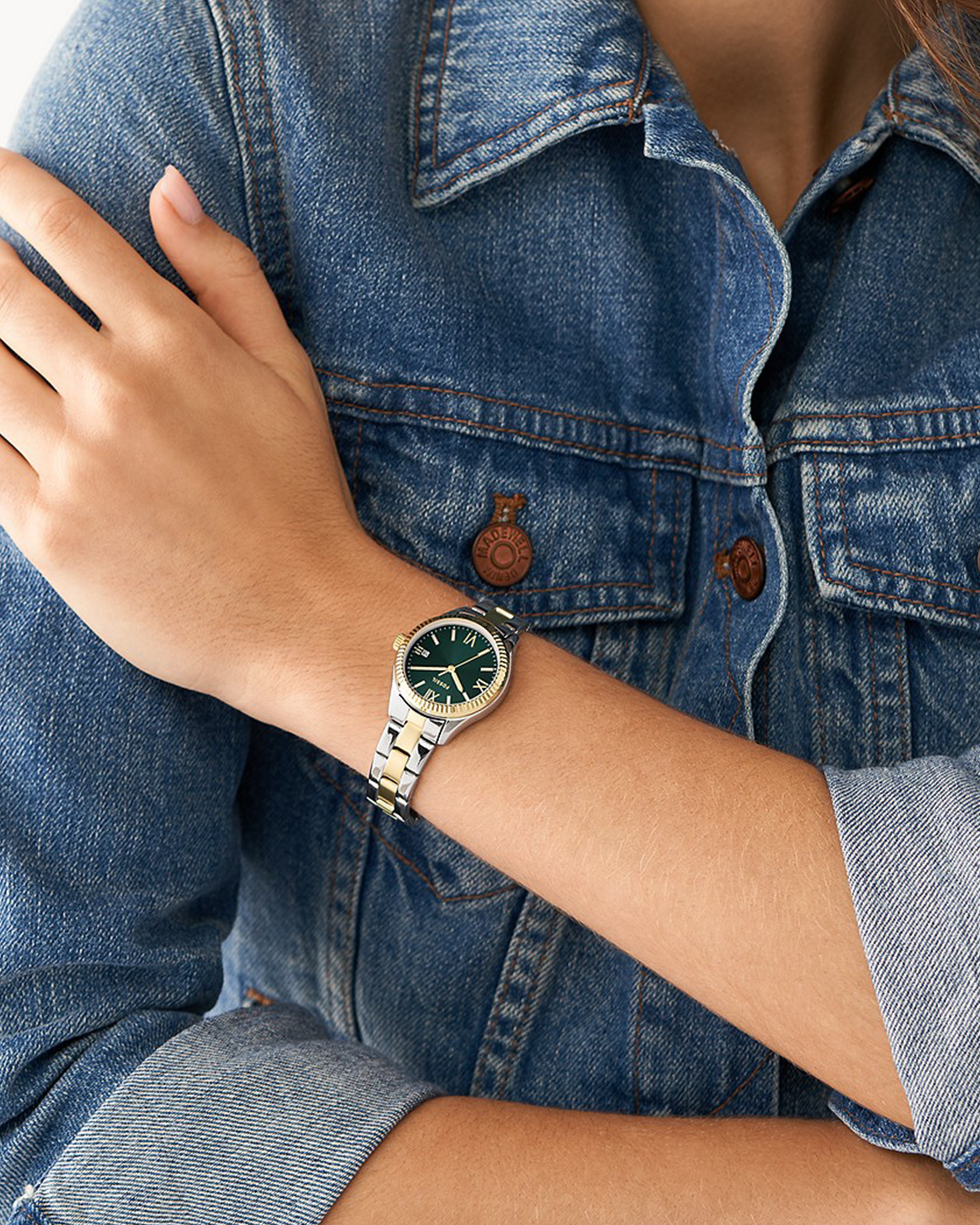 BQ3837 Rye Three-Hand Date