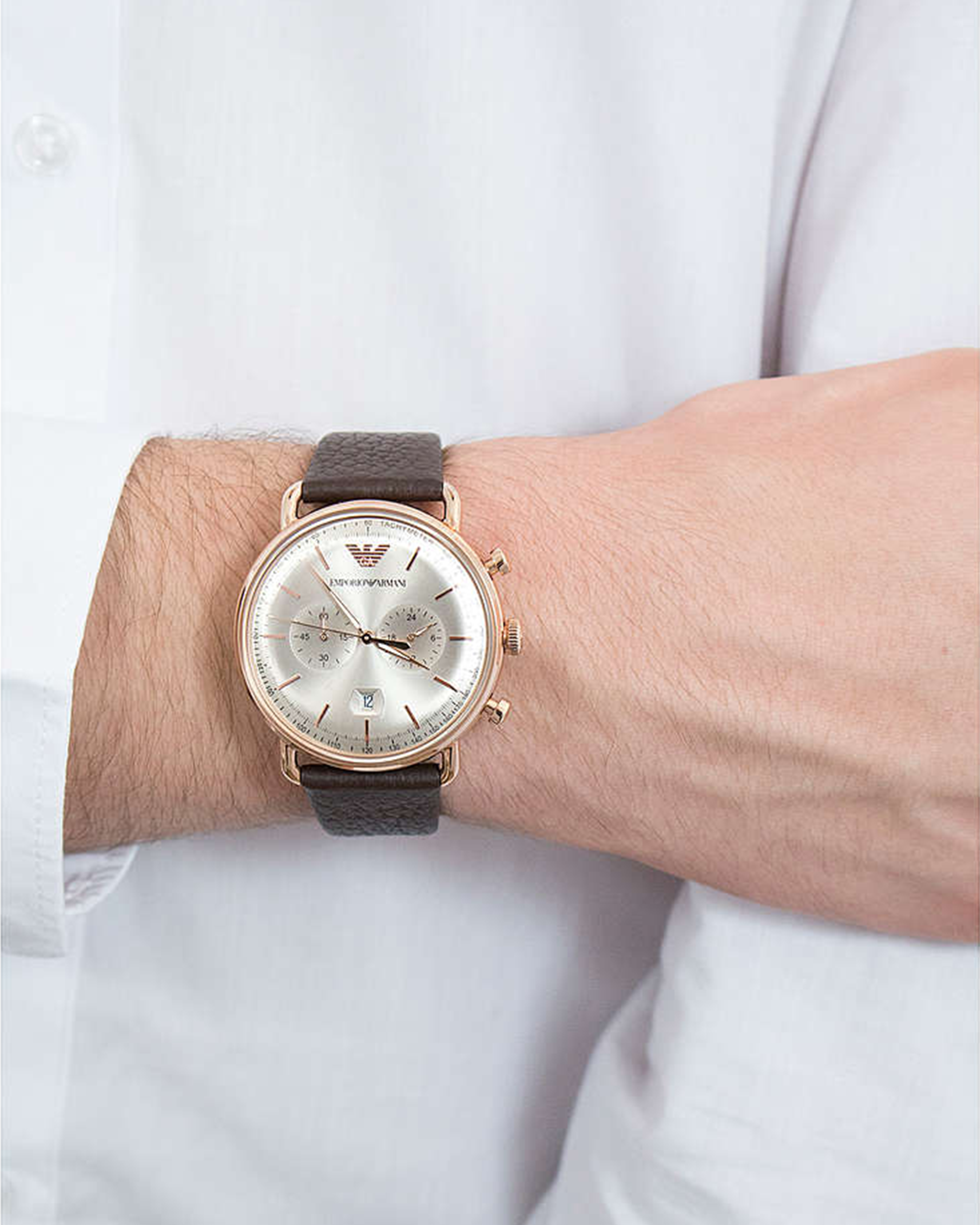 AR11106 Emporio Armani Sleek watch