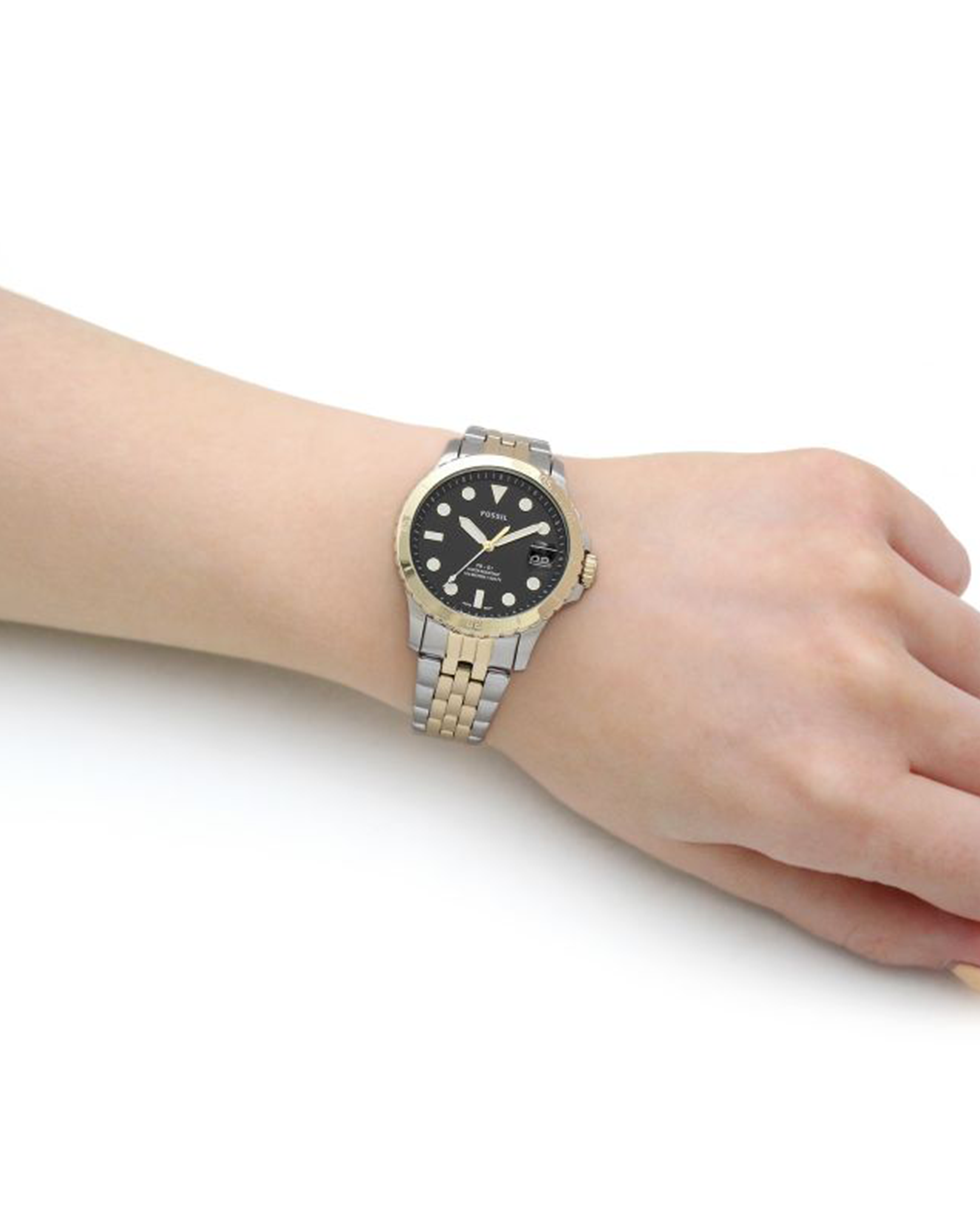 ES4745 FB-01 Two Tone Watch