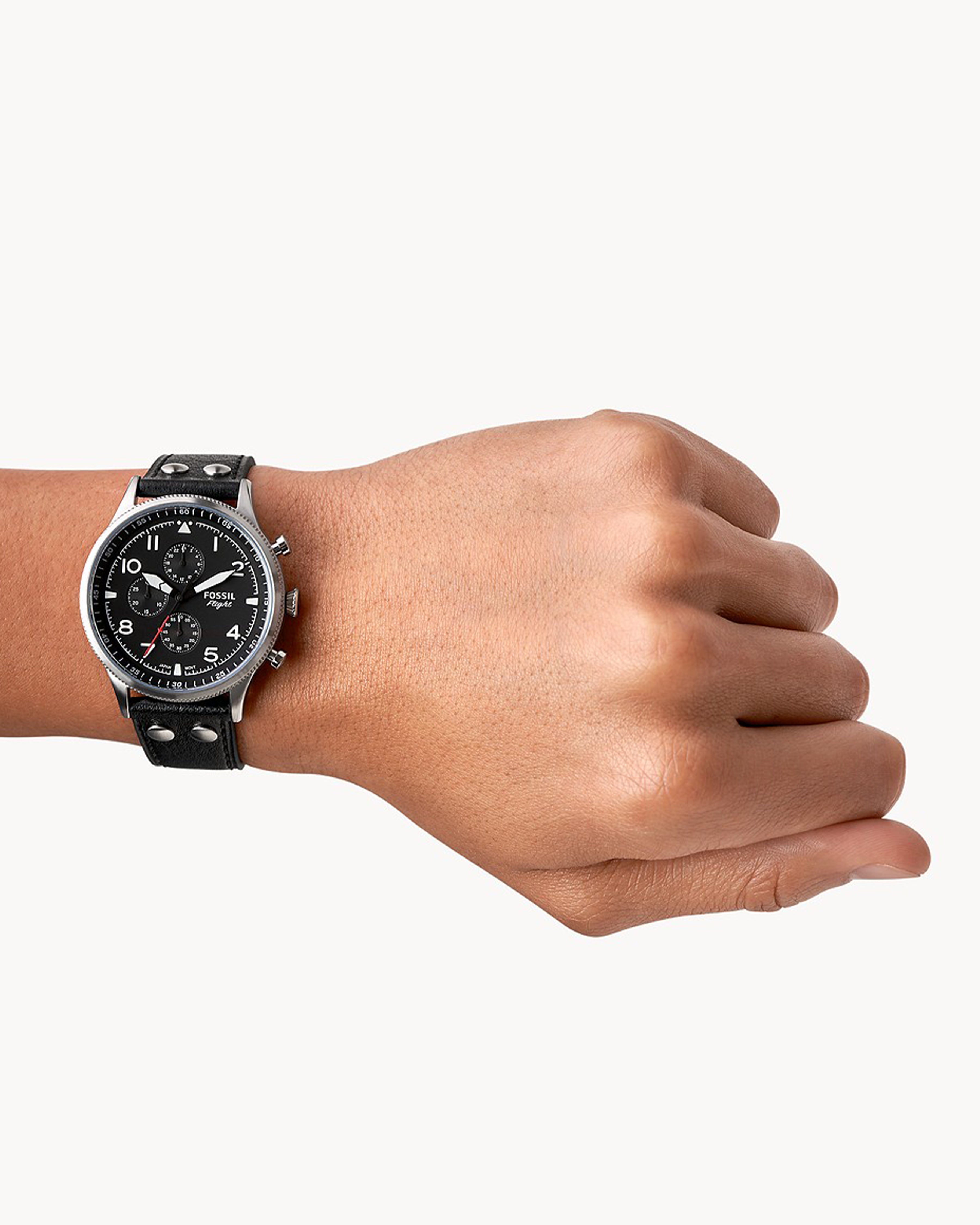 FS5806 Retro Pilot Chronograph Watch