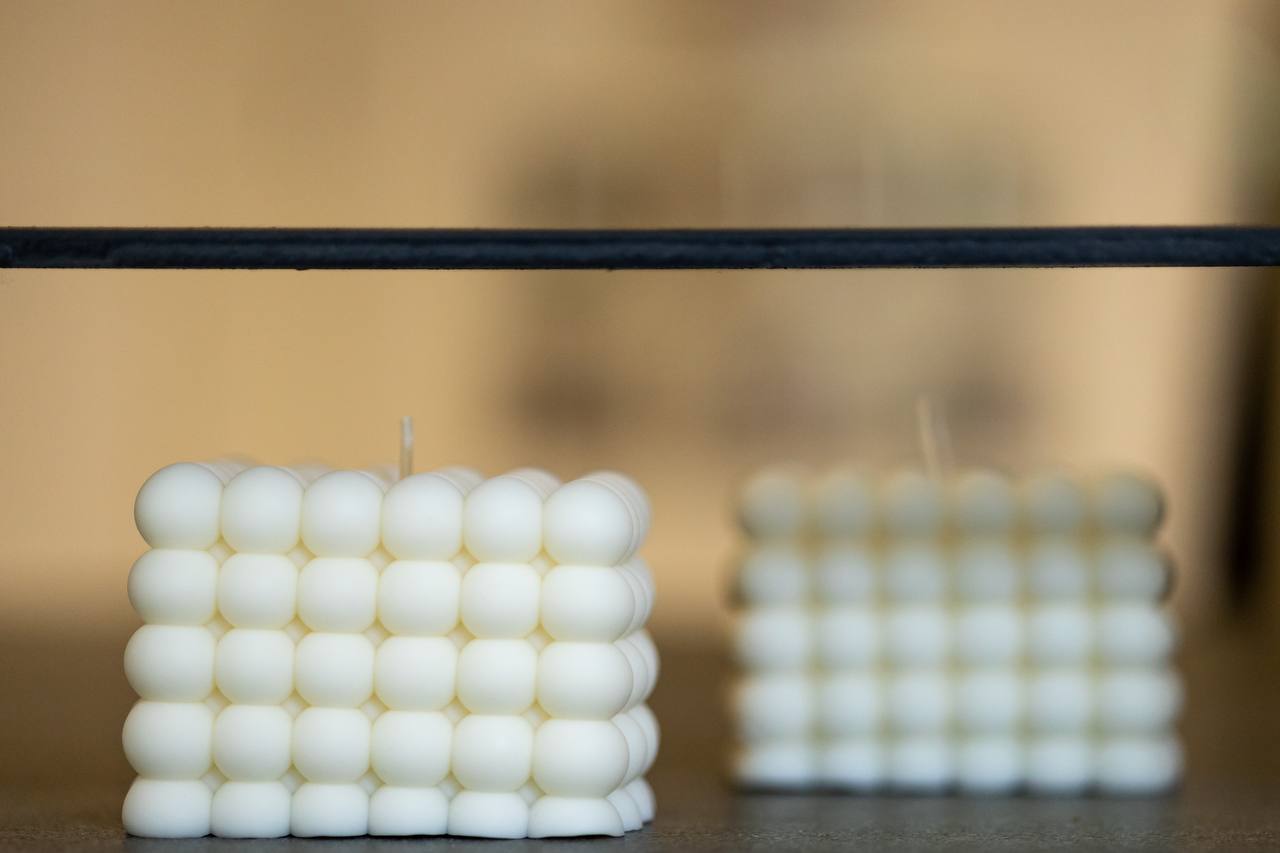 Bubble Candle & Decor Piece - L