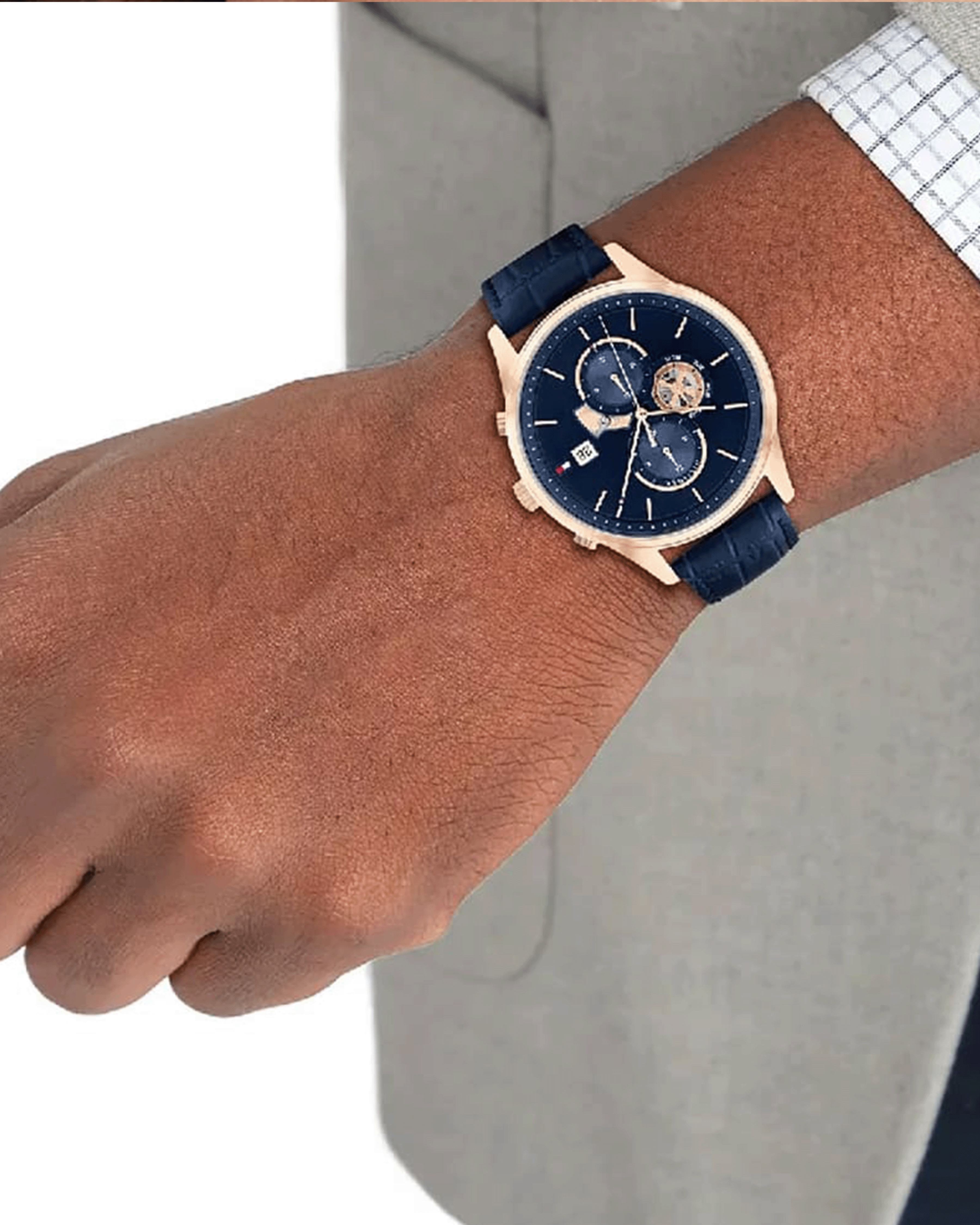 1710503 Men's Leather Watch