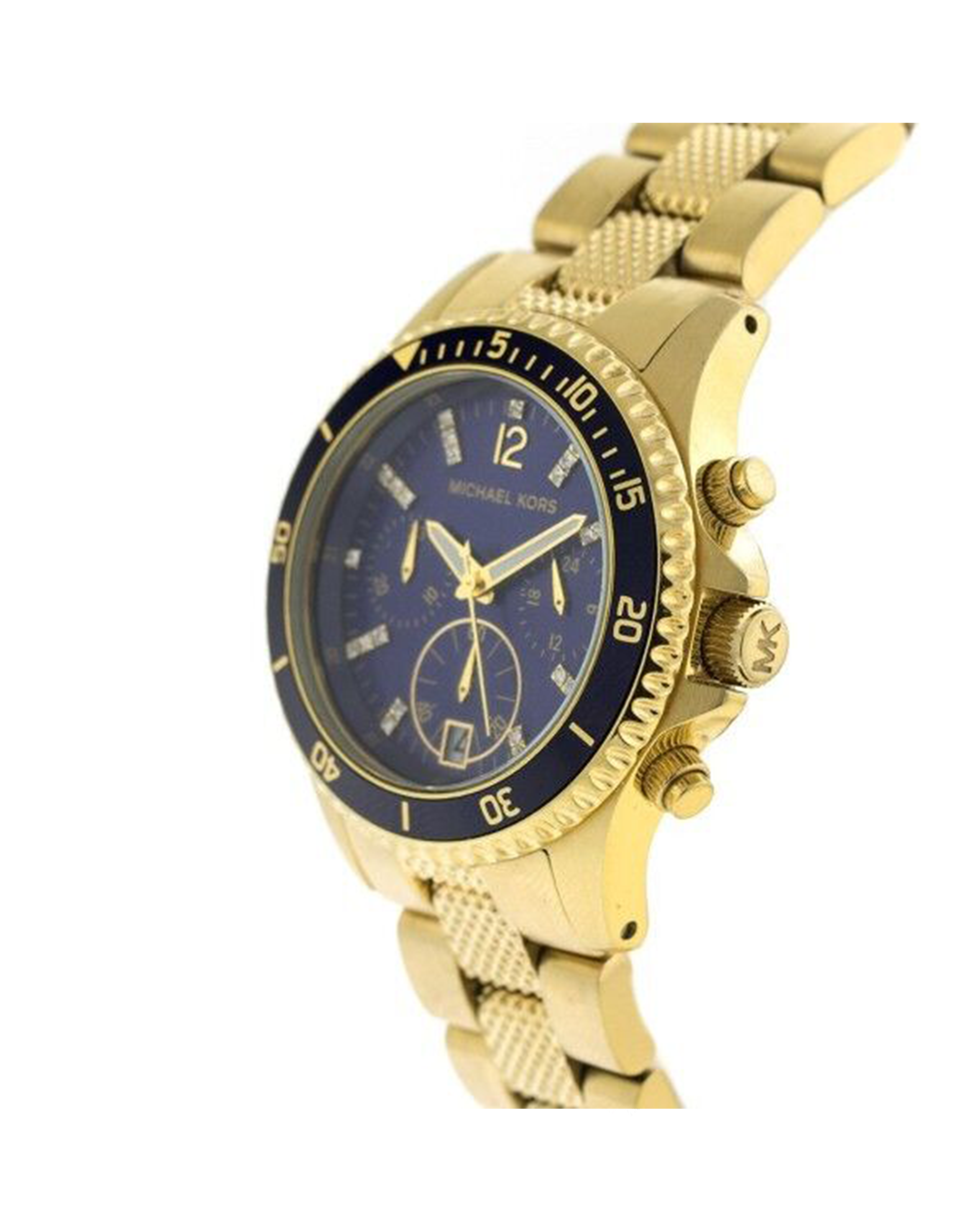MK5447 Michael Kors Gold- Blue Dial Watch