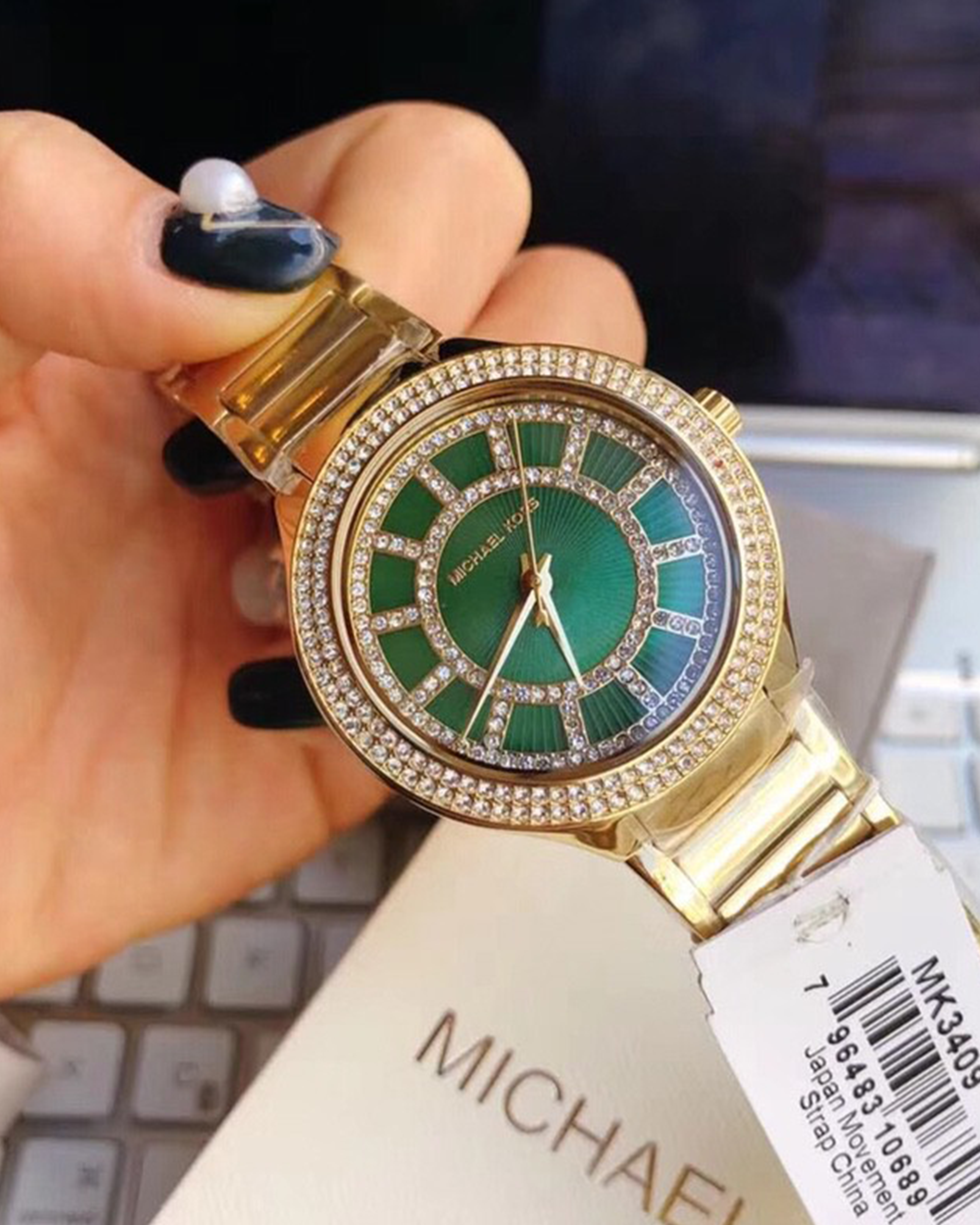 MK3409 Michael Kors Kerry Green