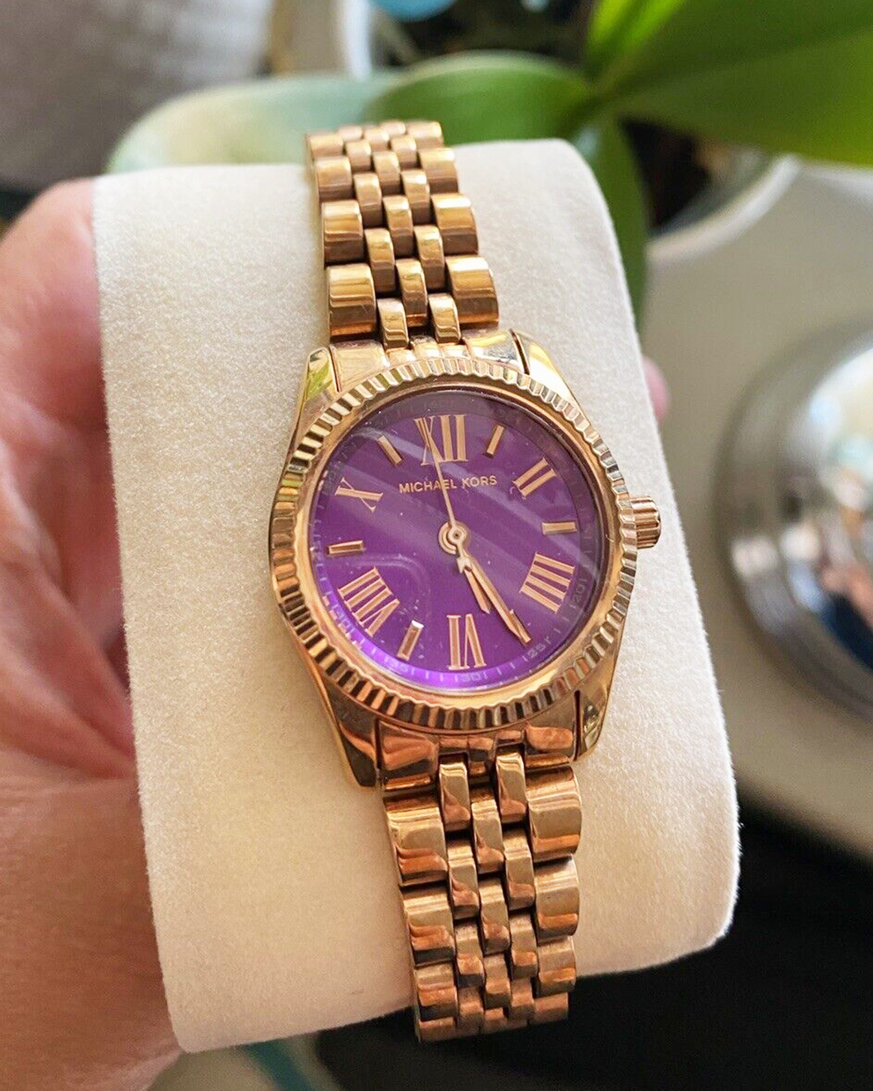 MK3273 Michael Kors Petite Lexington Rose Gold