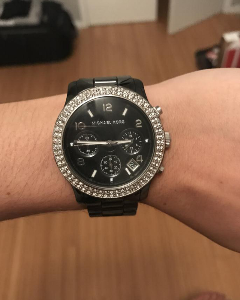 MK5190 Michael Kors Runway Ceramic Watch