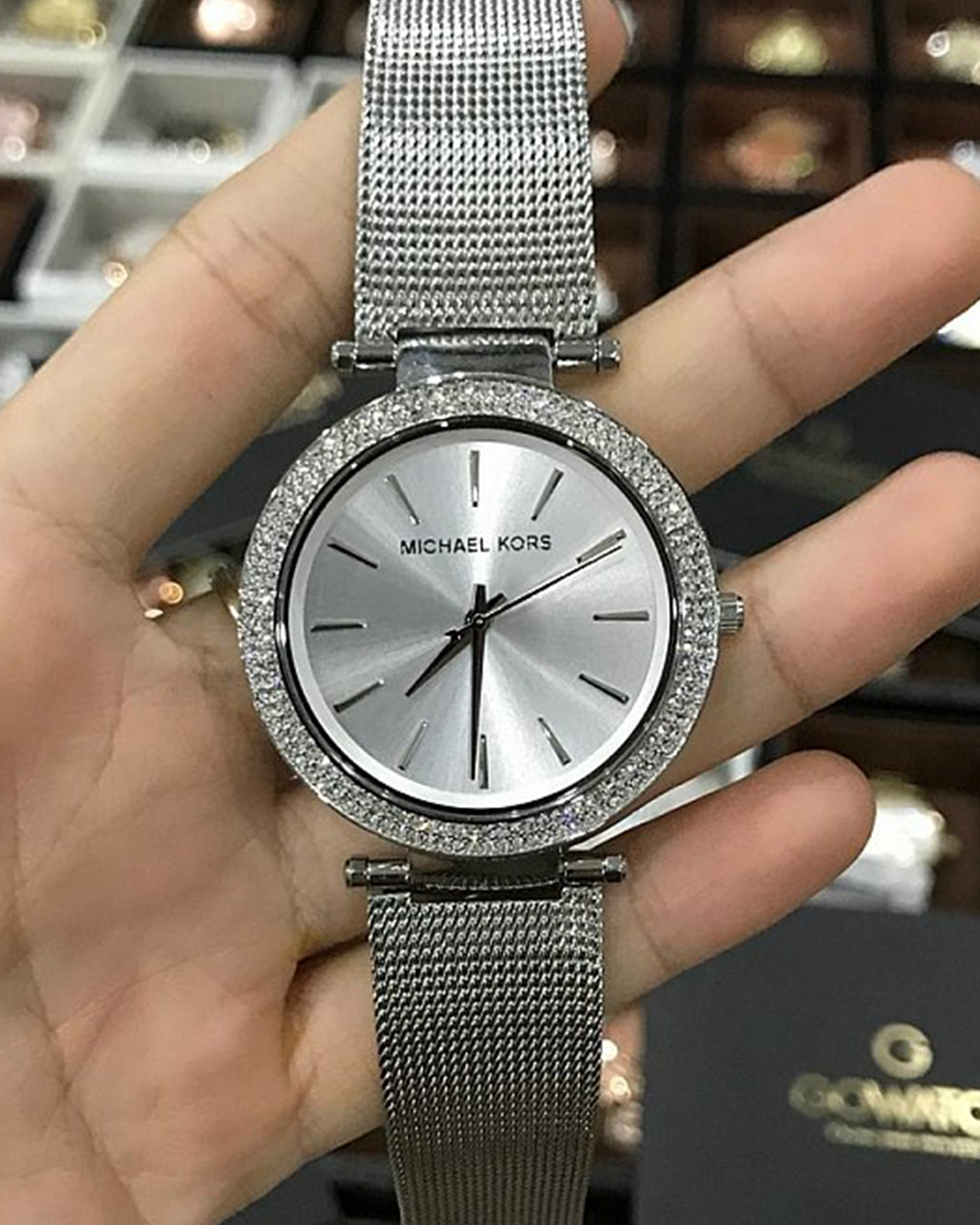 MK3367Michael Kors Darci Silver
