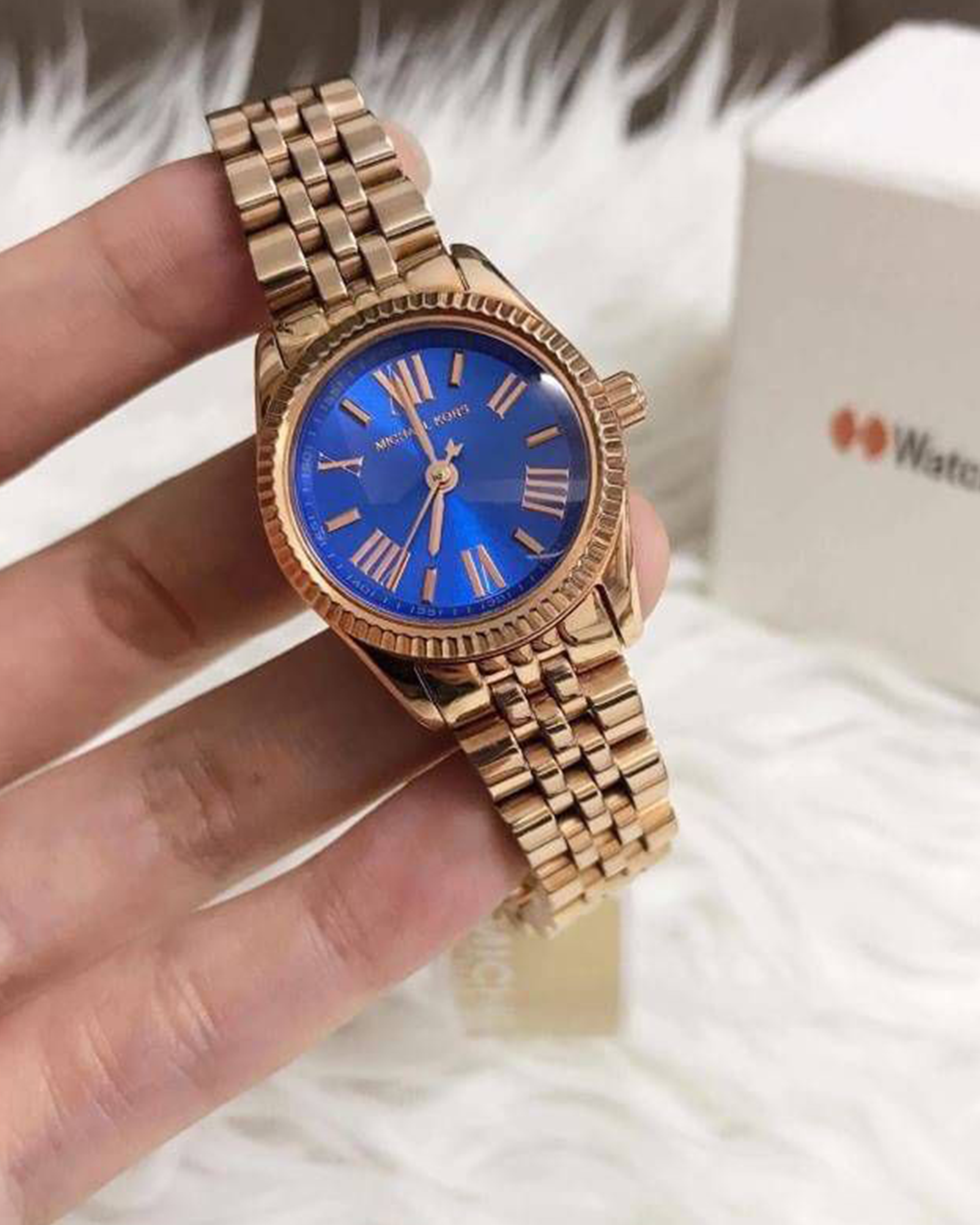 MK3272 Michael Kors Petite Lexington Rose Gold