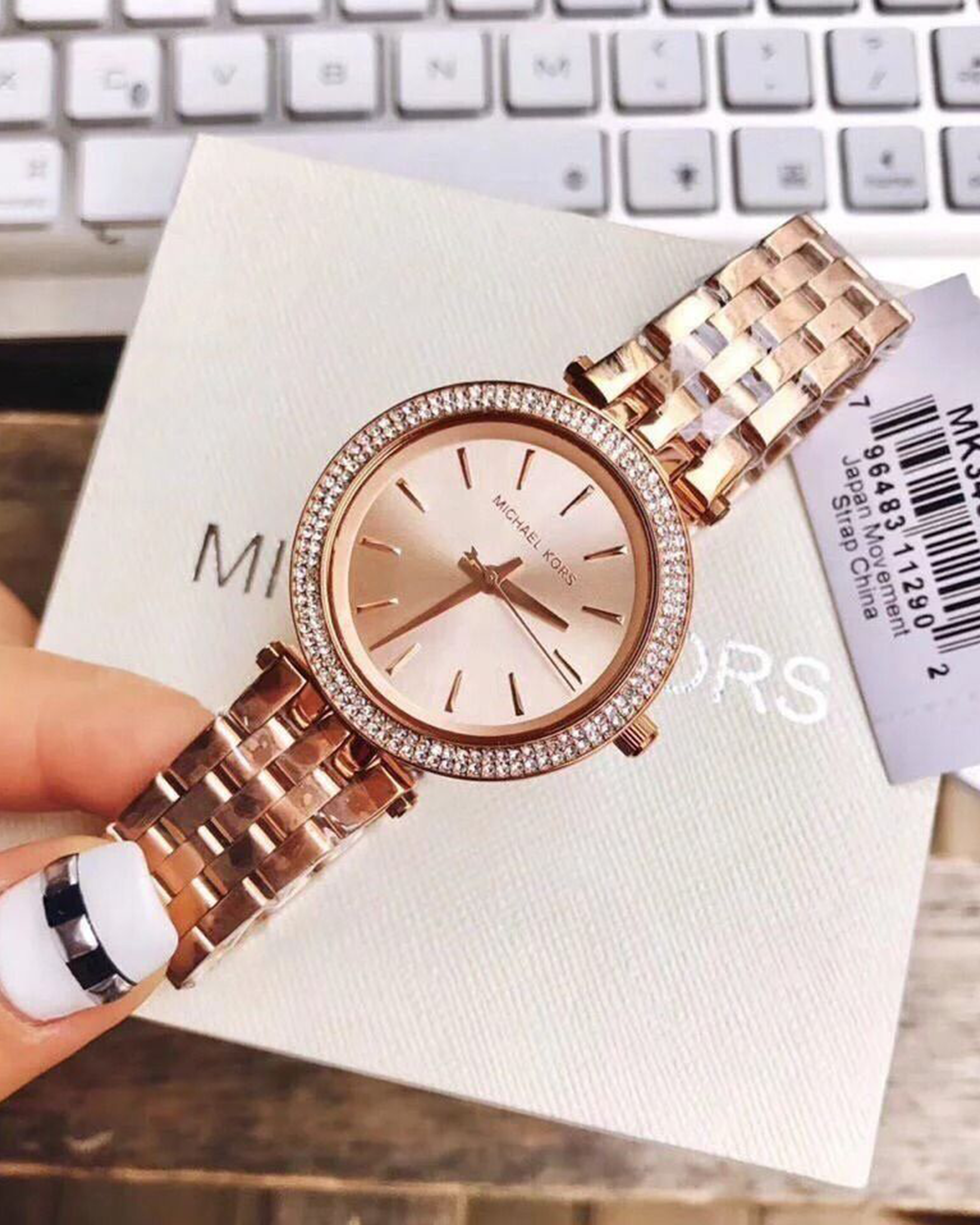 MK3431 Michael Kors  Darci Rose Gold