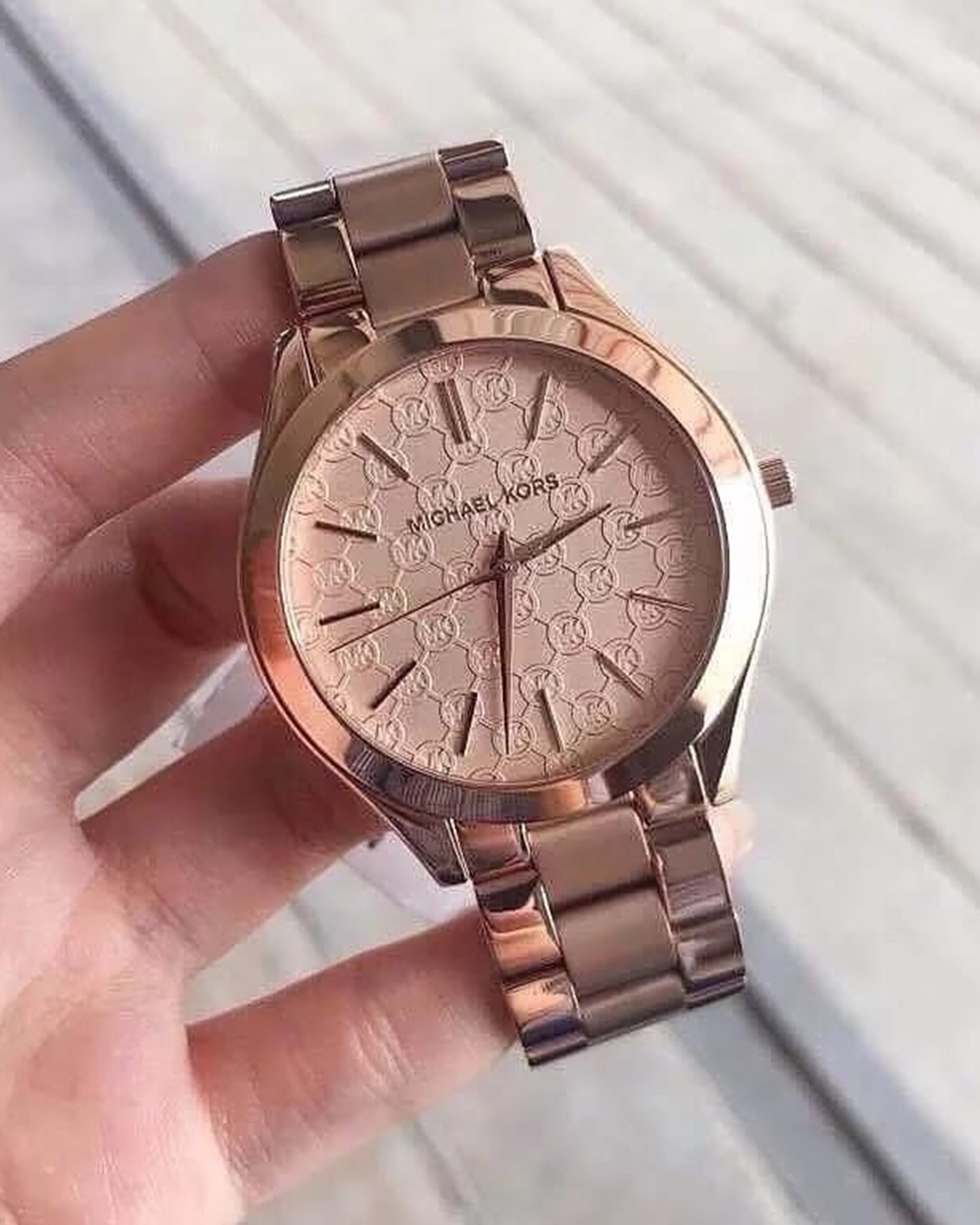 MK3336 Michael Kors Rose Gold Runway