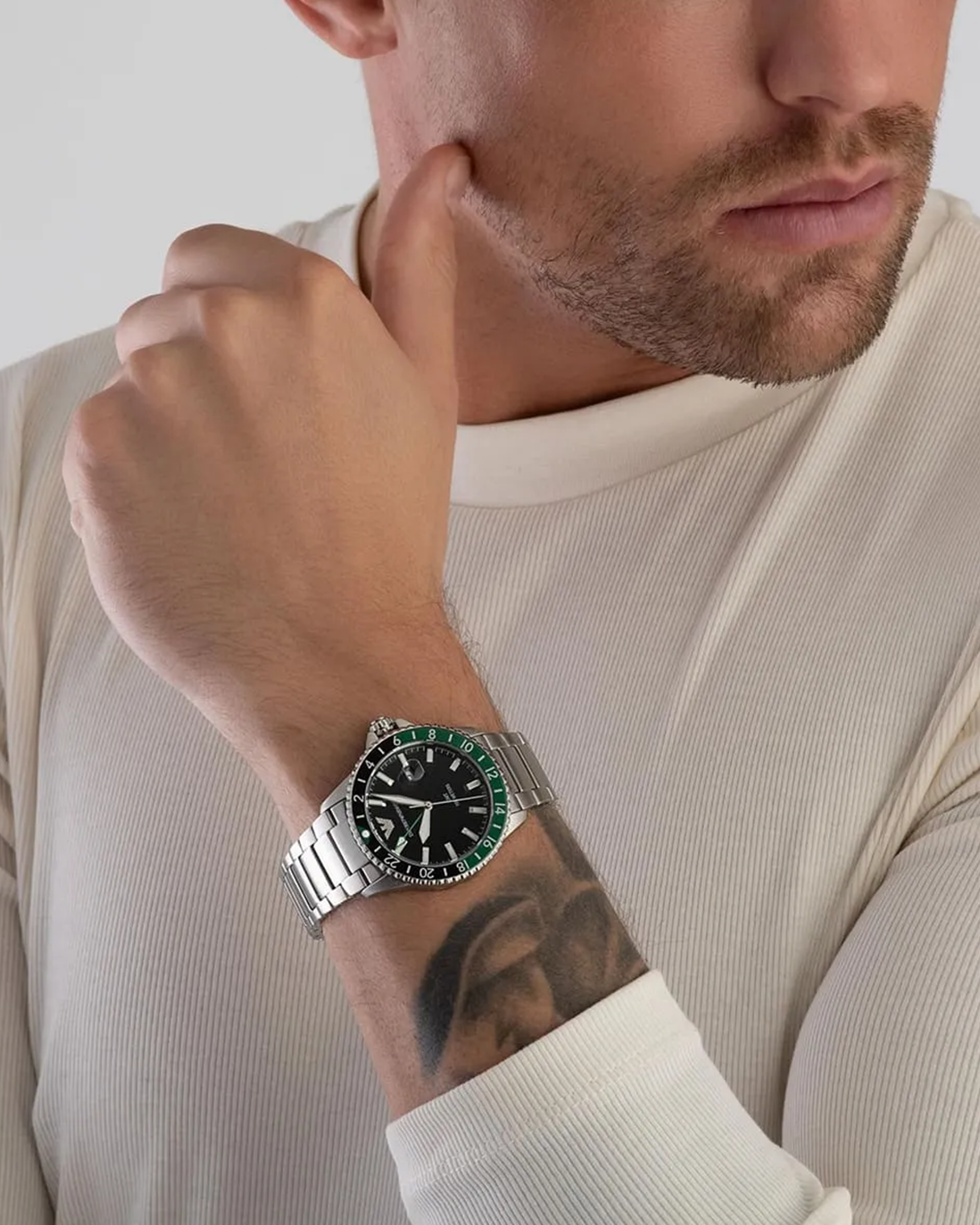 AR11589 Emporio Armani Diver GMT Watch