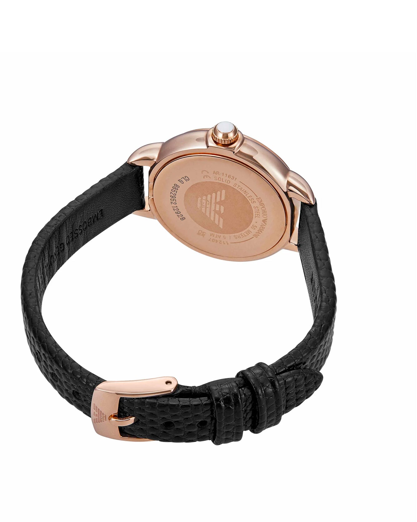 AR11631 Emporio Armani Black Analogue Watch