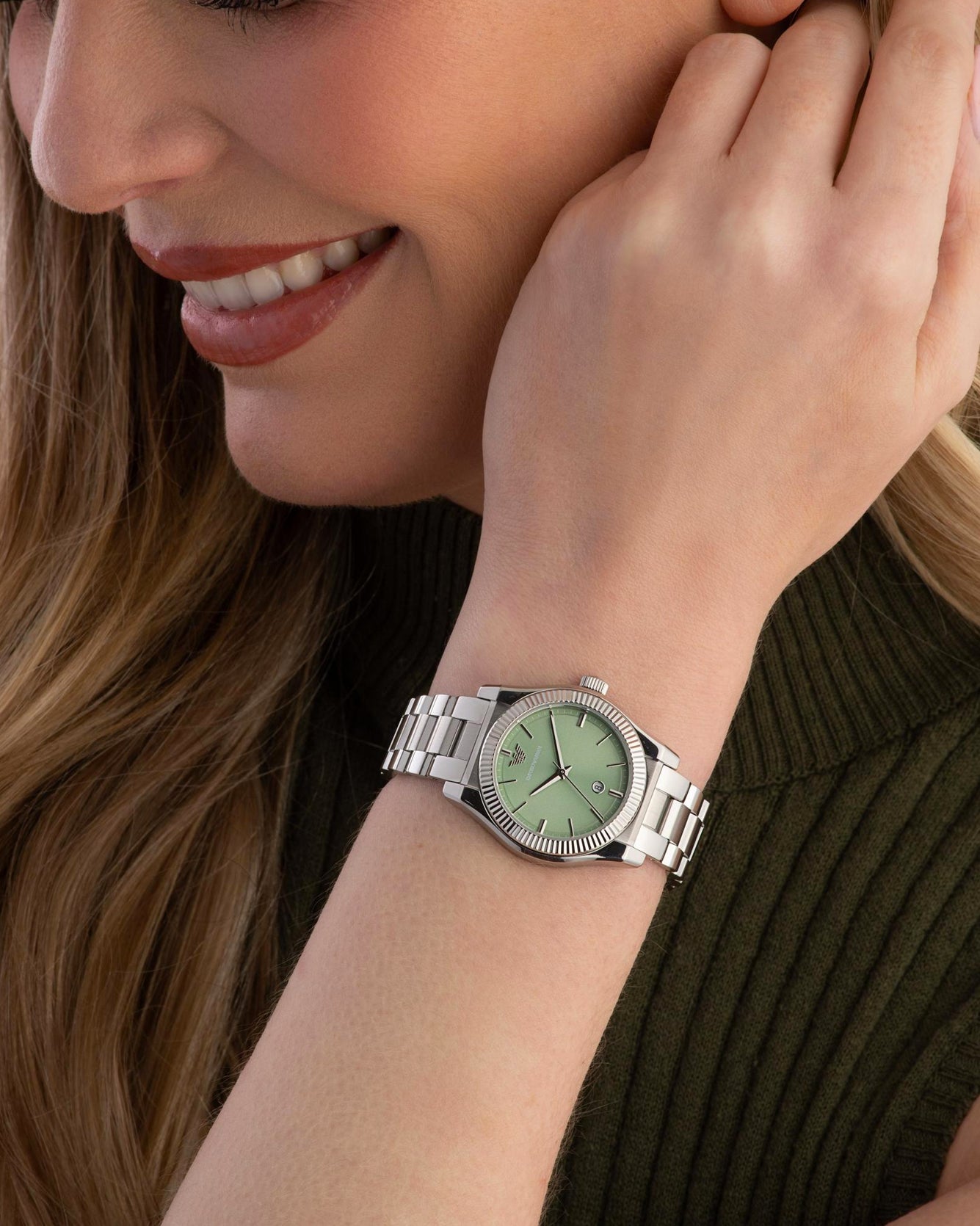 AR11656 Emporio Armani 32mm Mint Ladies Watch