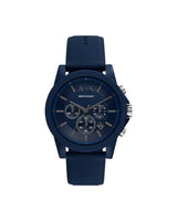 AX7128  Blue Silicone Watch