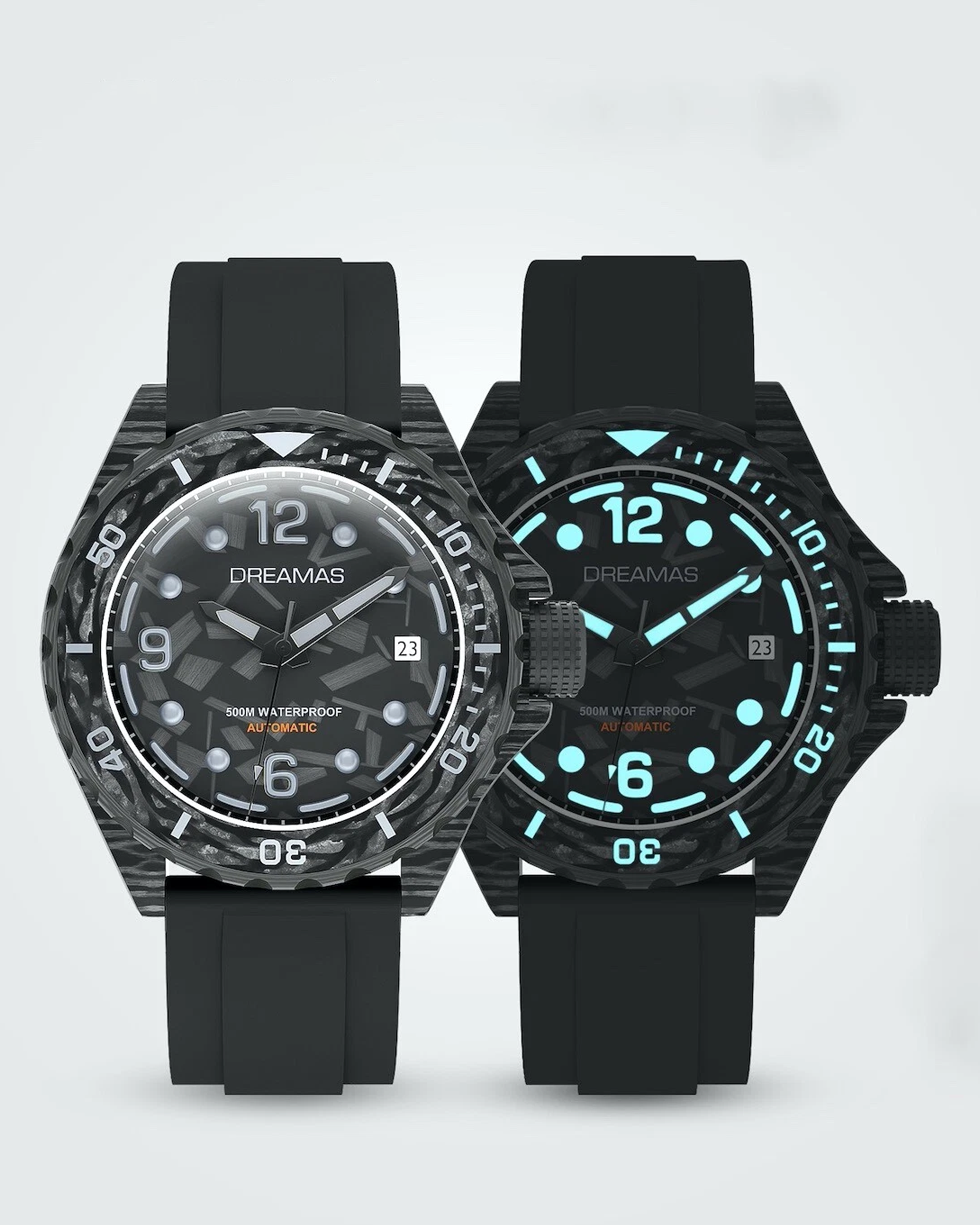 D0382G1 Dreamas Black Warrior Watch