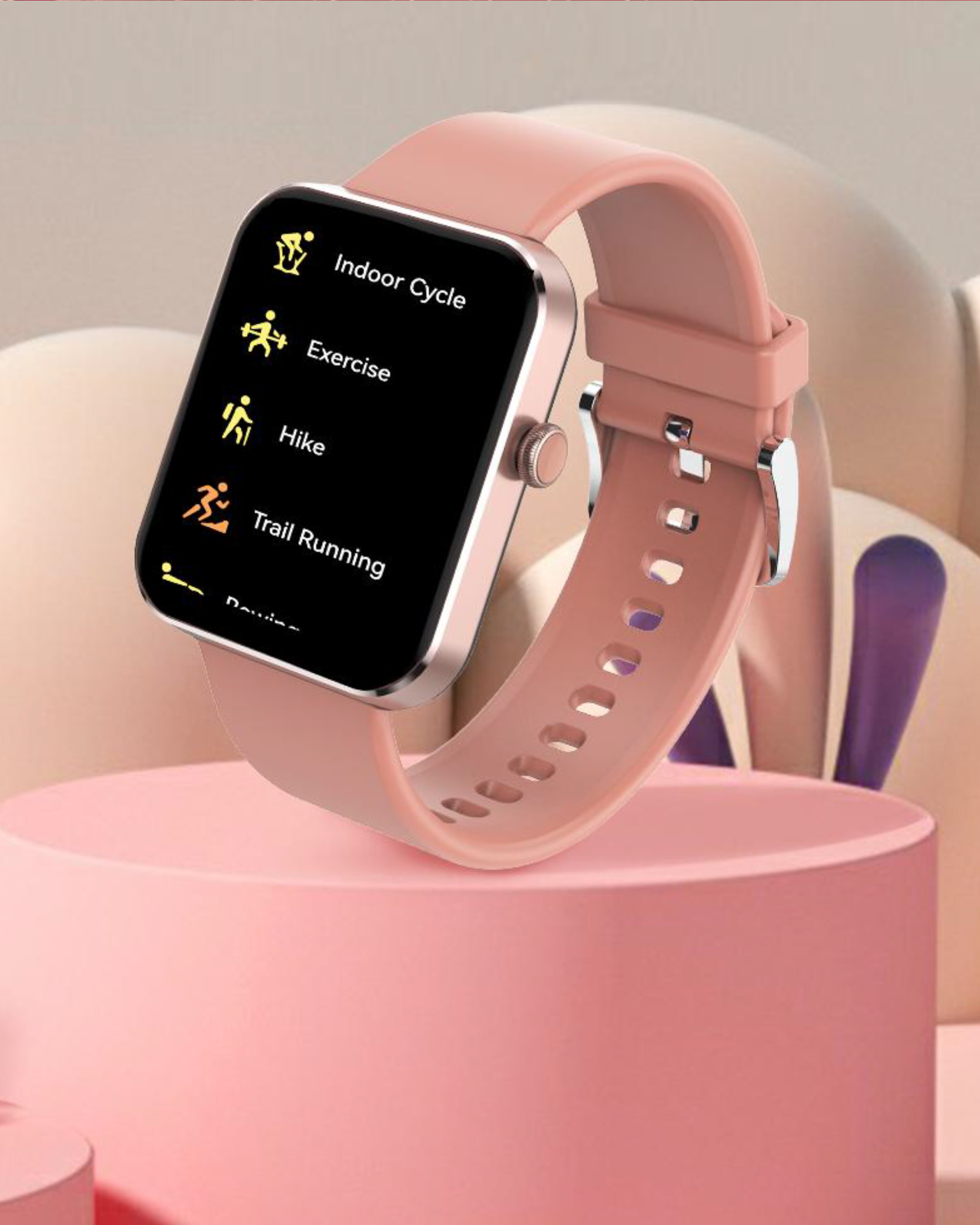 G06 - Rose Gold Smart Watch