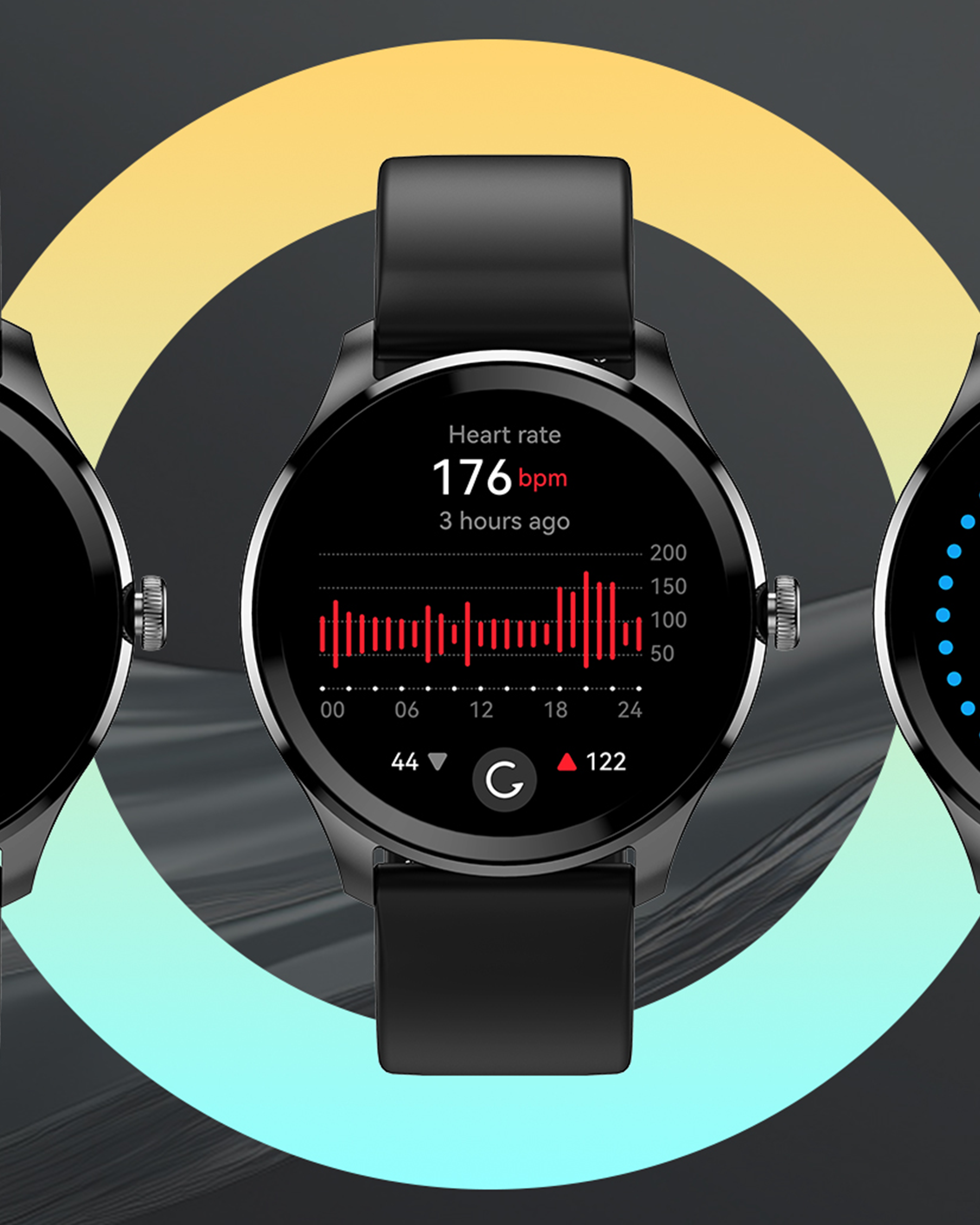 G16 - Black Smart Watch