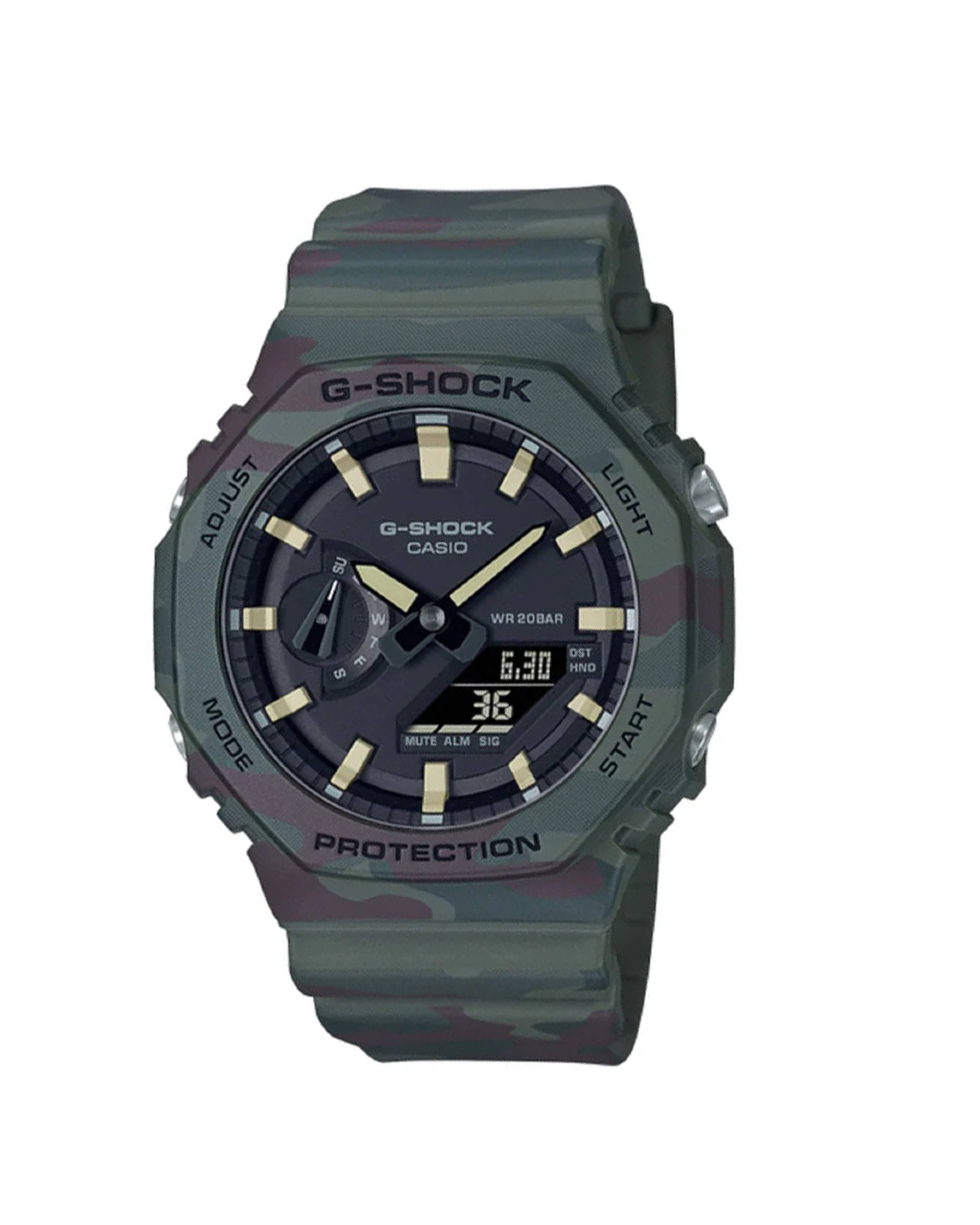 GAE-2100WE-3A Analog-Digital Watch