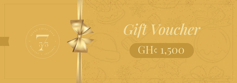 Seven Fifty-Five Gift Voucher