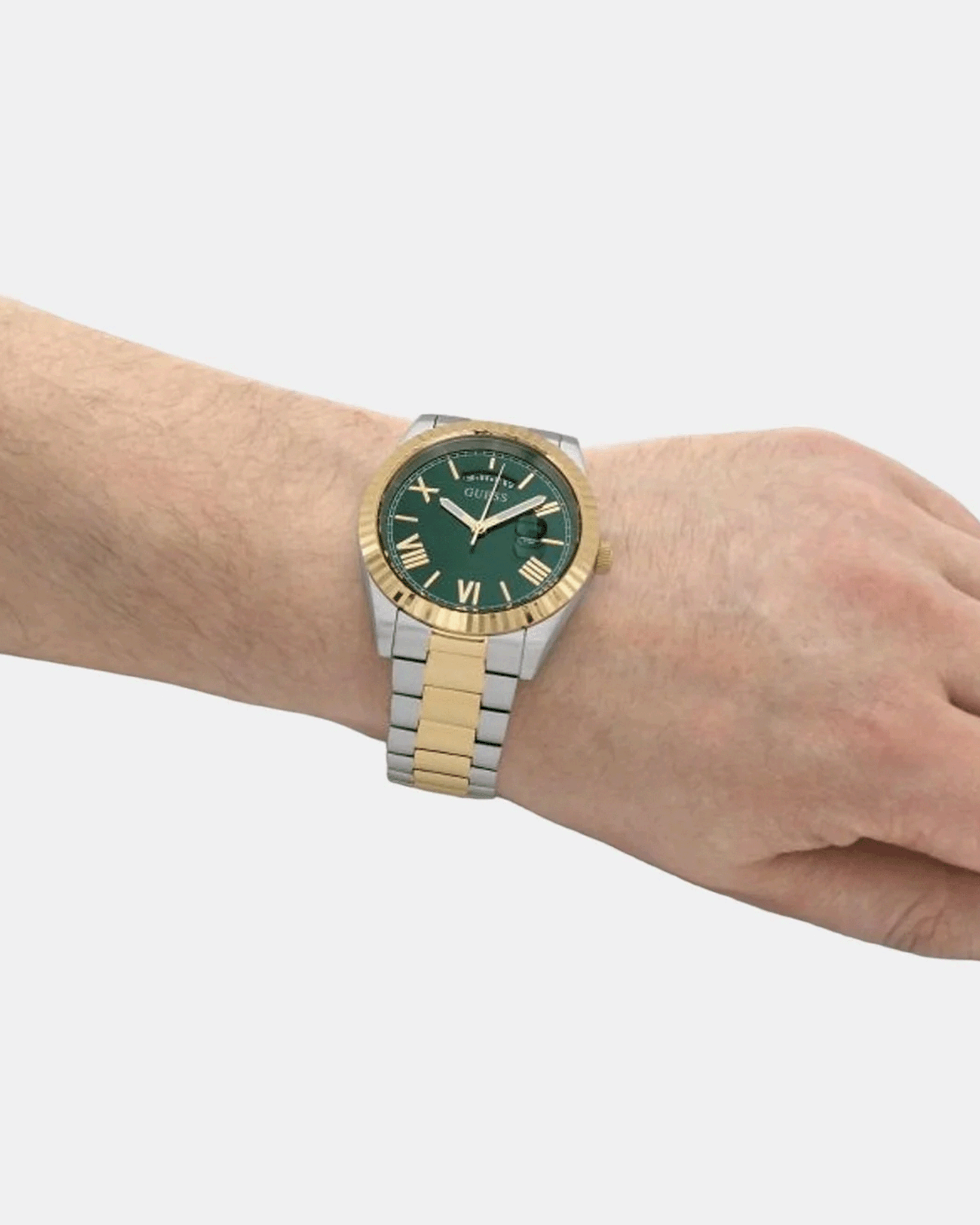 GW0265G8 Men's Silver Tone Watch