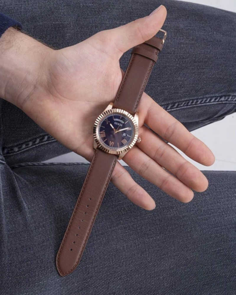 GW0353G2 Eco-Friendly Leather Watch