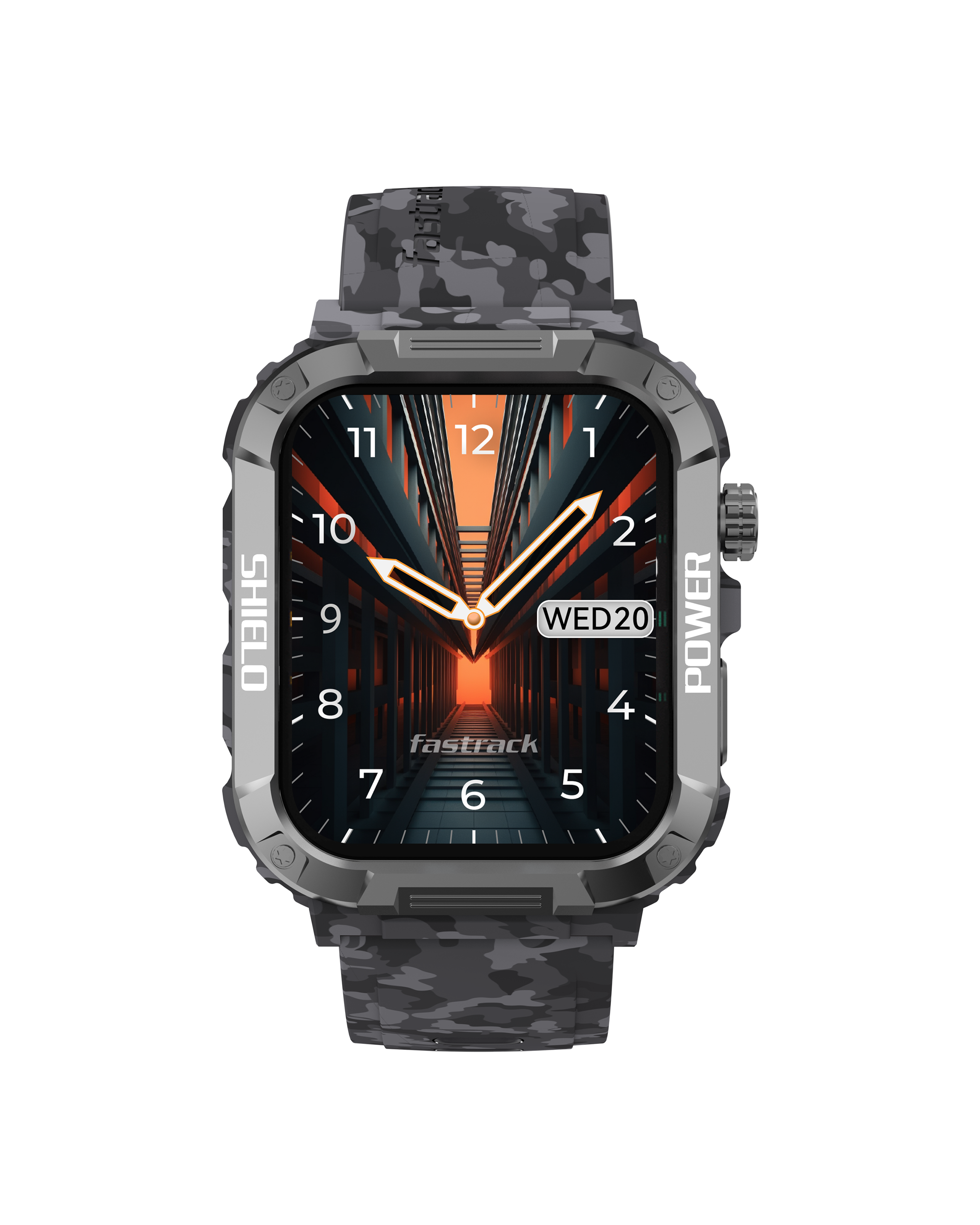 S06 - Camo Black Smart Watch