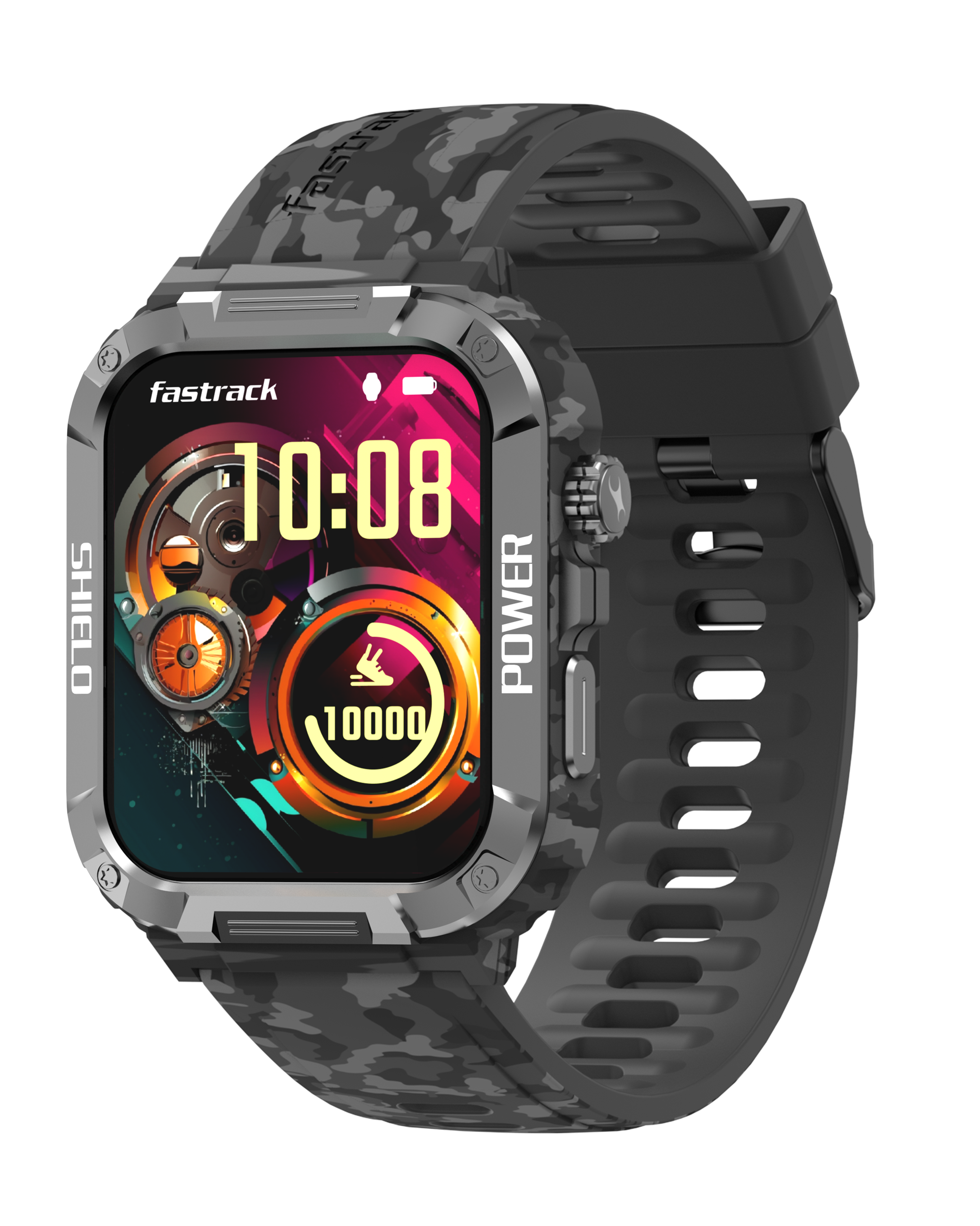 S06 - Camo Black Smart Watch