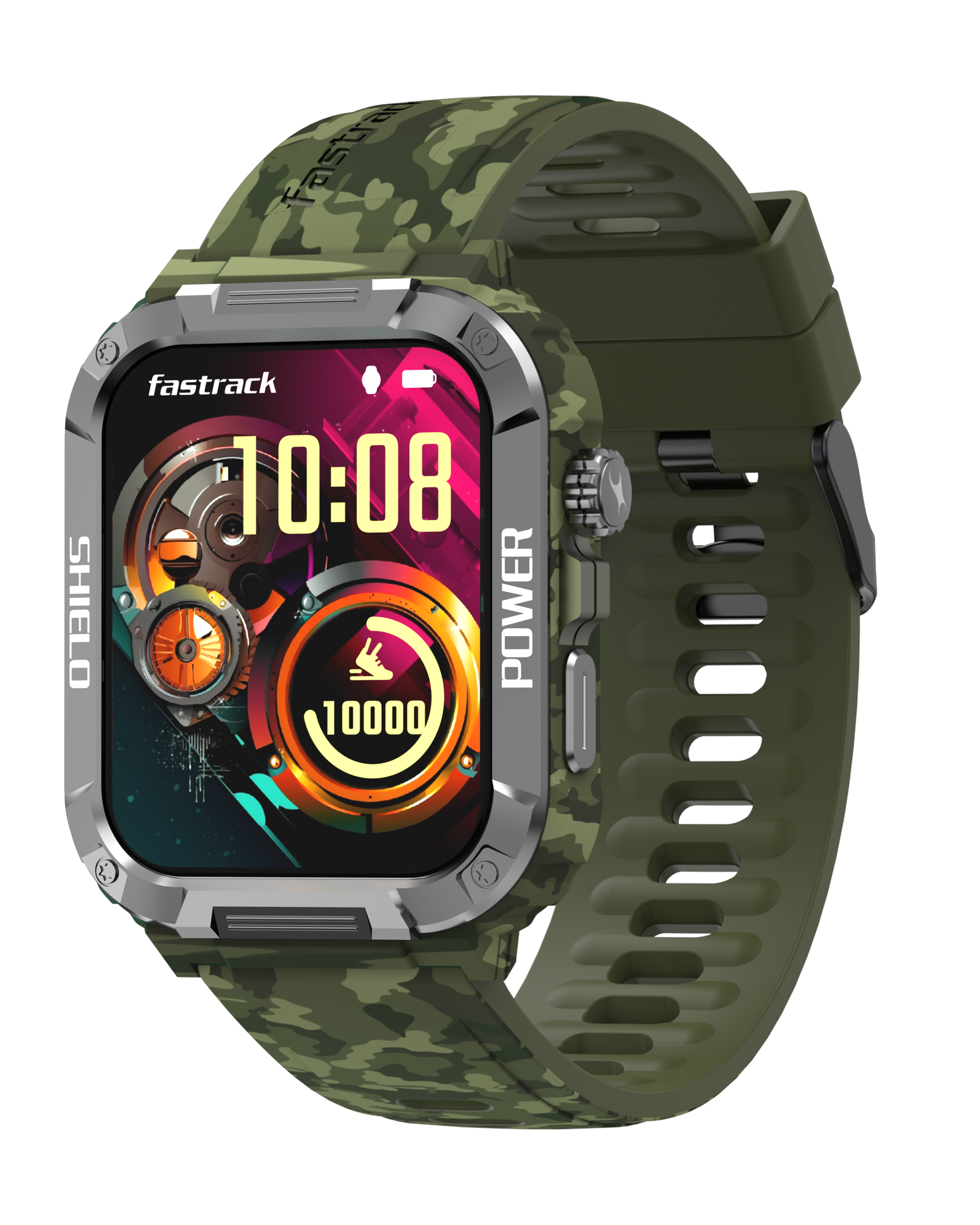 S06 - Camo Green Smart Watch