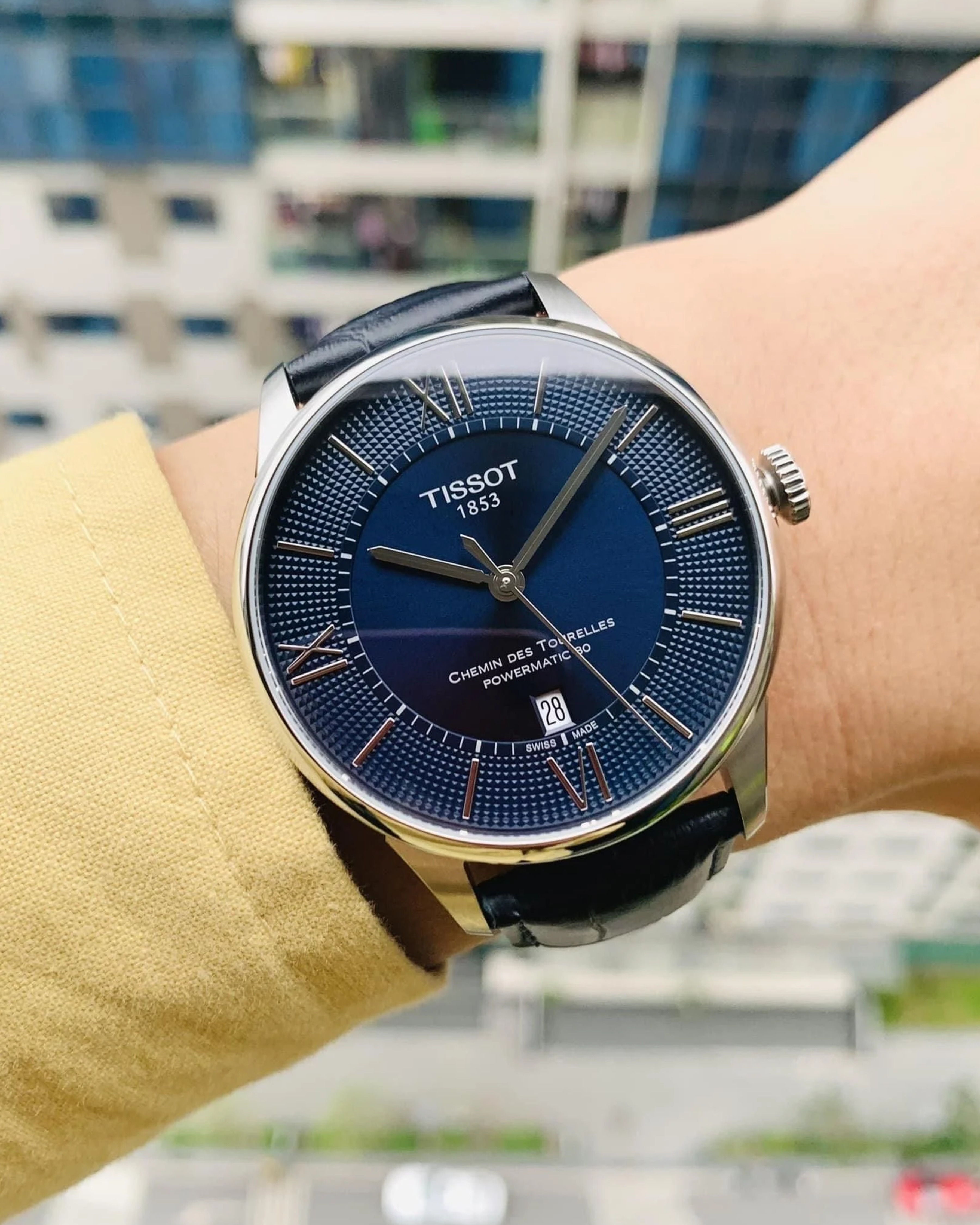 T099.407.16.048.00 Chemin Powermatic Watch