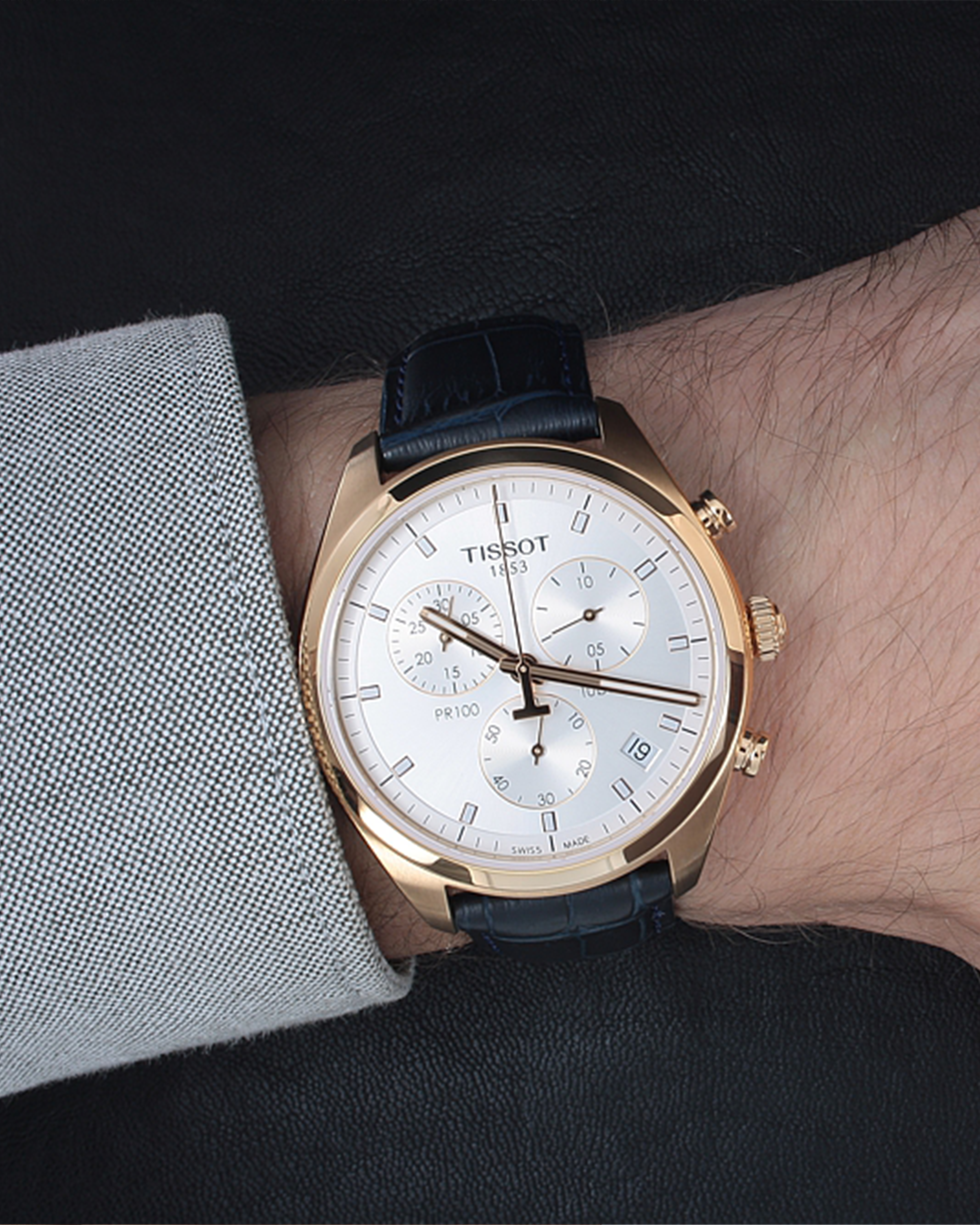 T101.417.36.031.00 Tissot PR100 Chronograph Watch