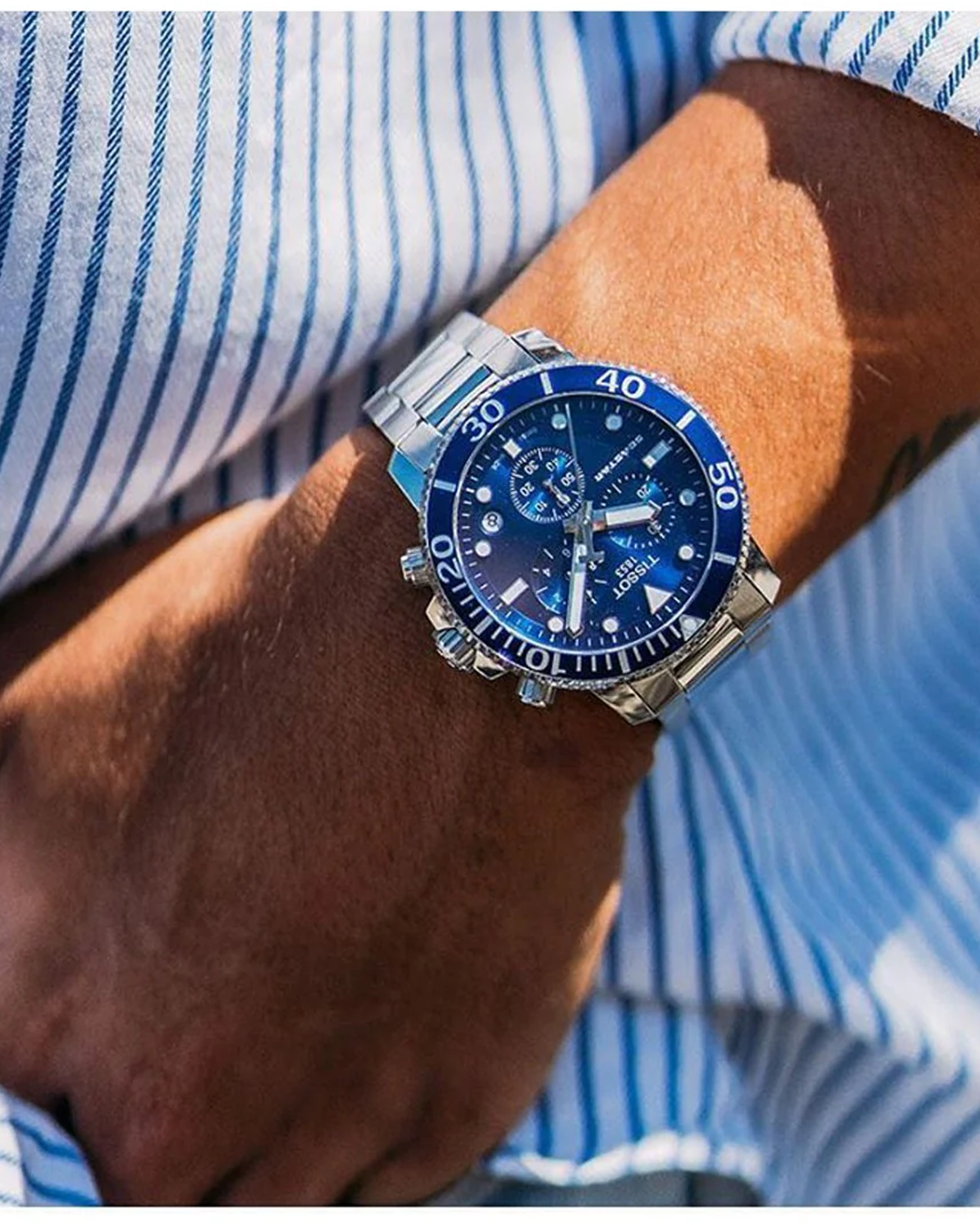 T120.417.11.041.00 Tissot Seastar Chronograph Watch