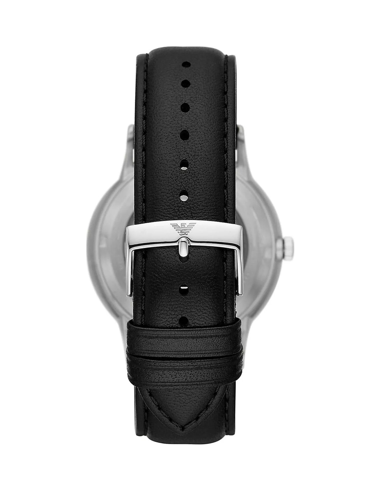 AR60038 Emporio Armani Round Black Men Watch