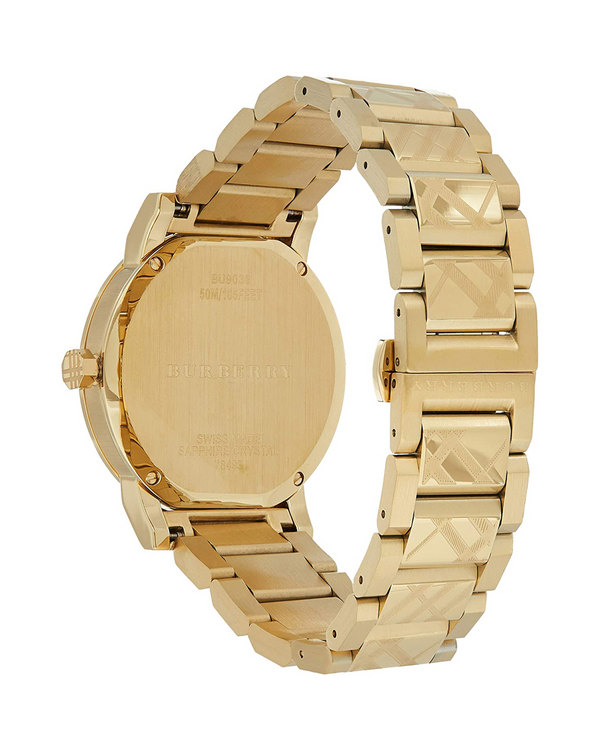 BU9038 The City Gold Watch